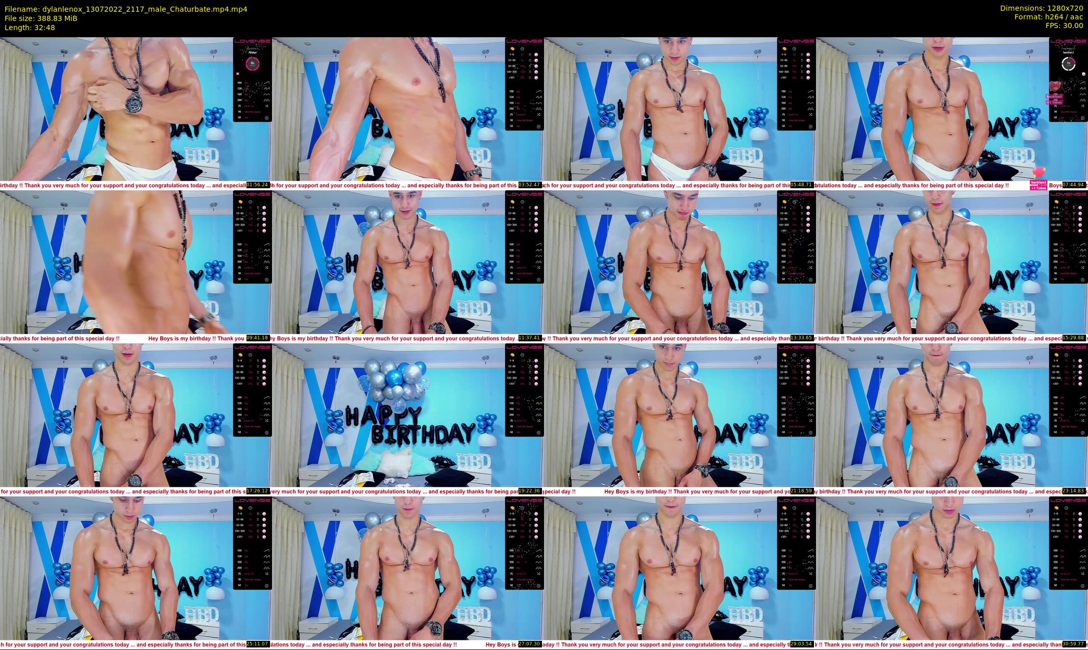 dylanlenox — 33 minute Chaturbate male cam show recording, 720p, Jul 13, 2022