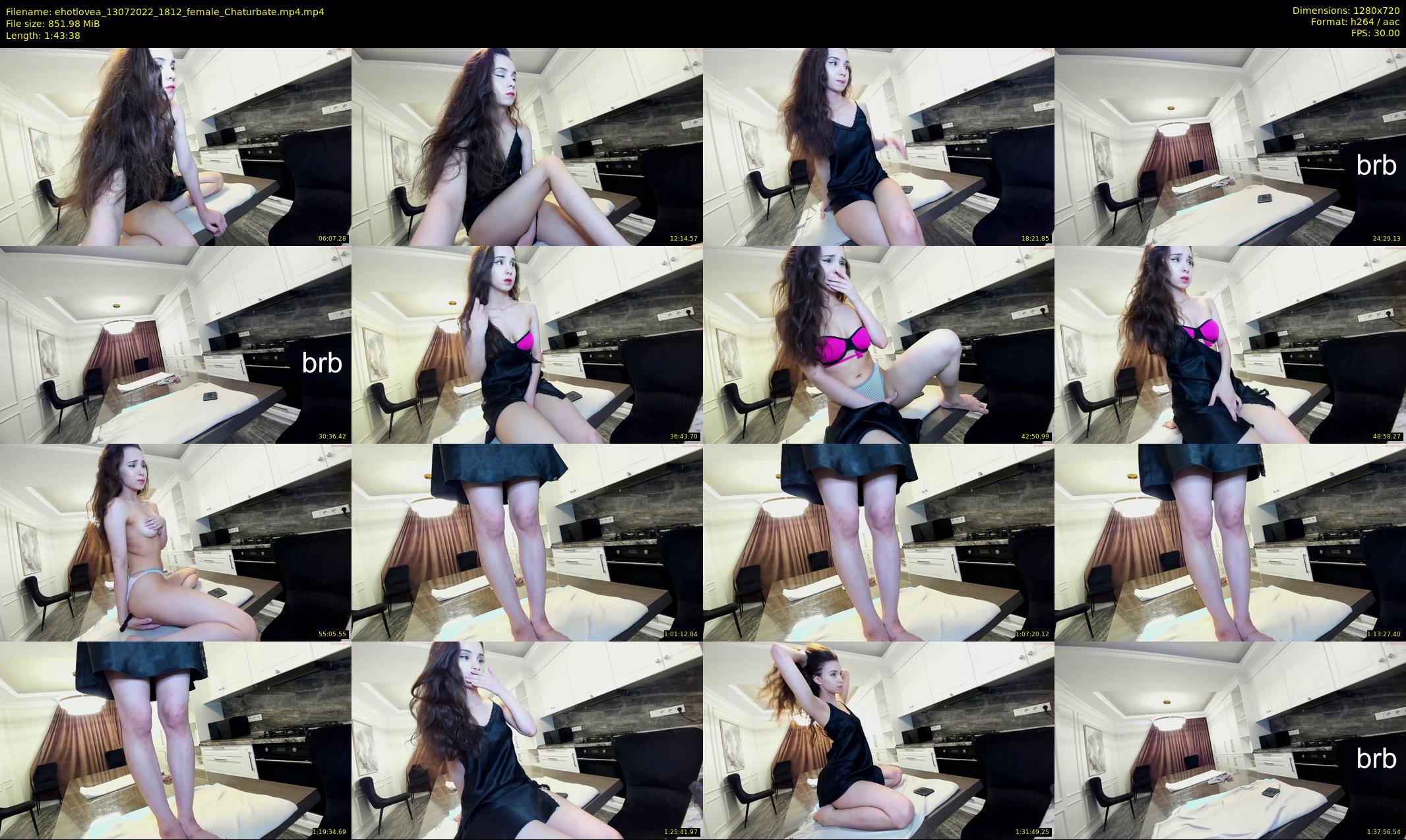 ehotlovea — 104 minute Chaturbate female cam show recording, 720p, Jul 13, 2022