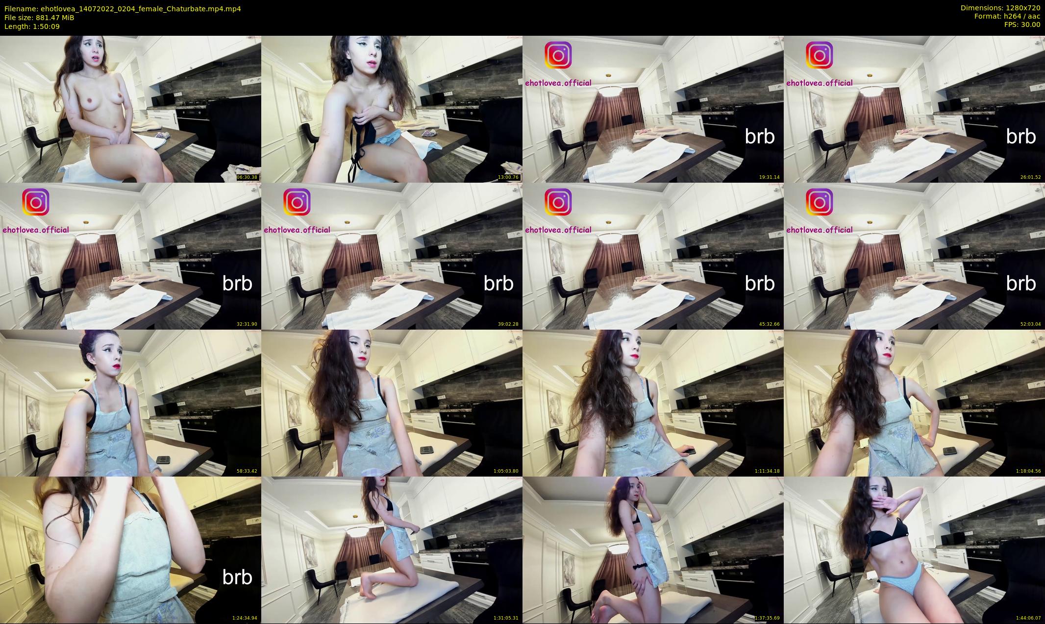 ehotlovea — 111 minute Chaturbate female cam show recording, 720p, Jul 14, 2022