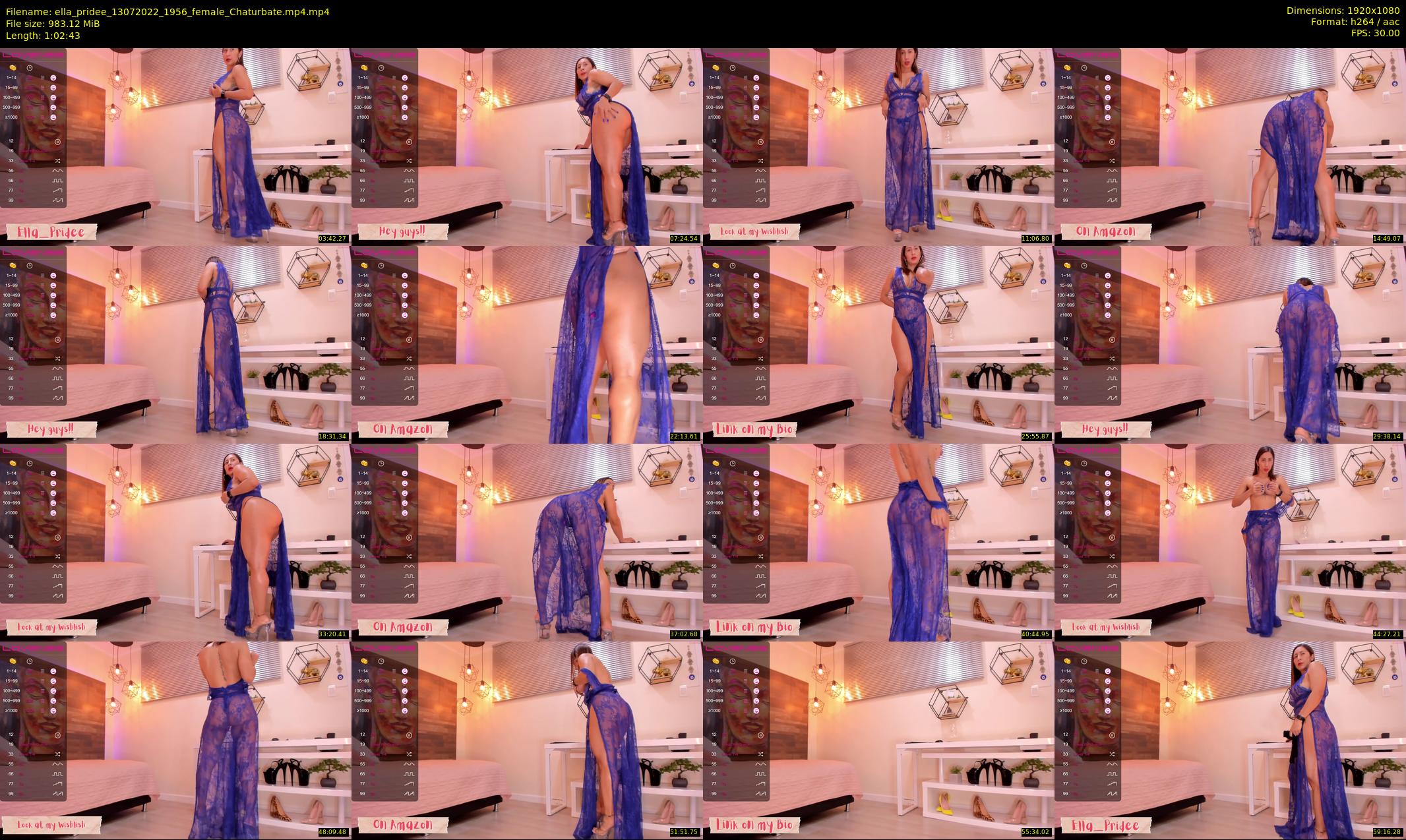 ella_pridee — 63 minute Chaturbate female cam show recording, 1080p, Jul 13, 2022