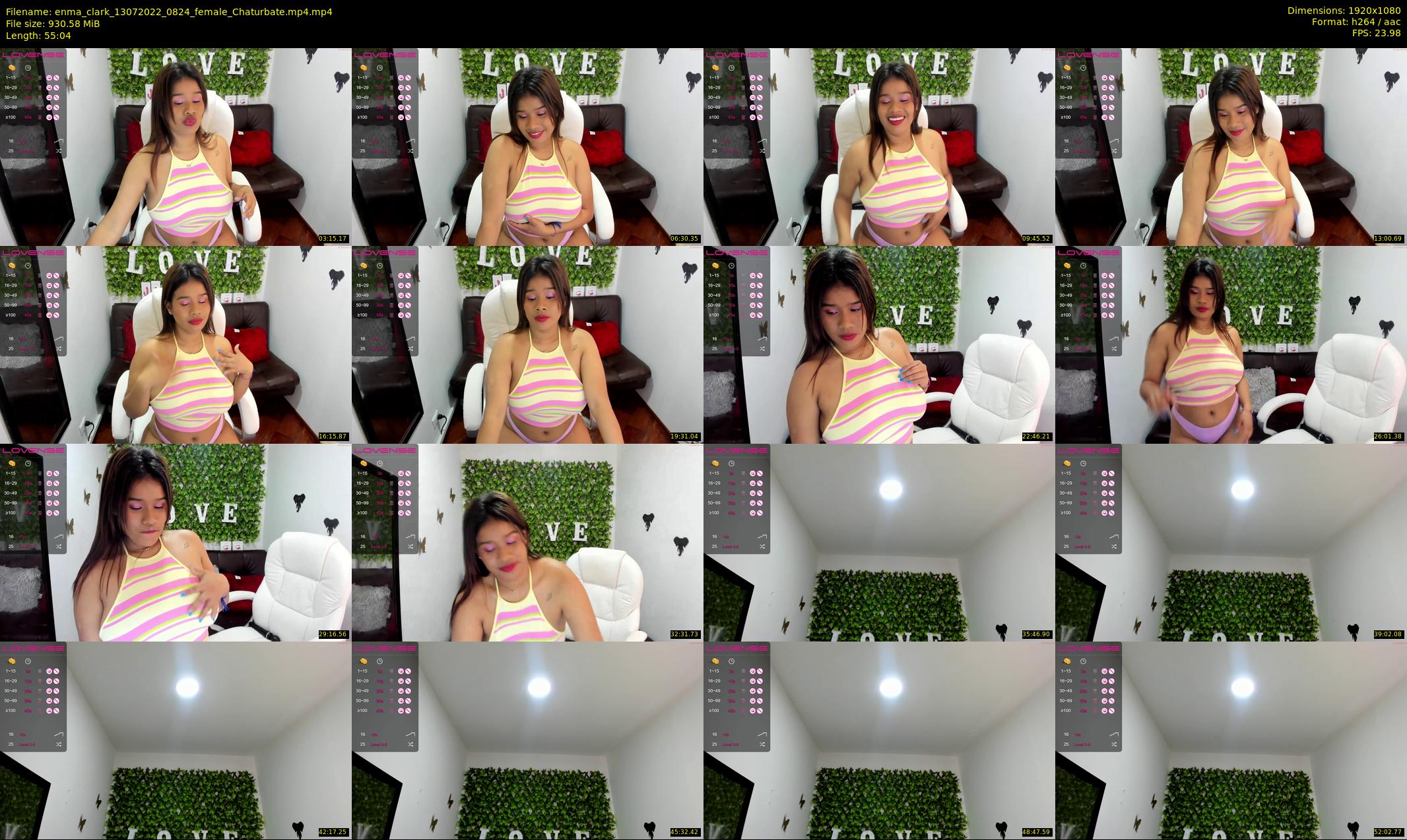 enma_clark — 56 minute Chaturbate female cam show recording, 1080p, Jul 13, 2022
