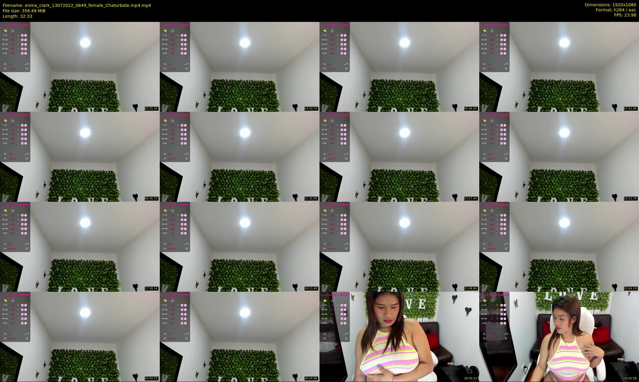 enma_clark — 33 minute Chaturbate female cam show recording, 1080p, Jul 13, 2022