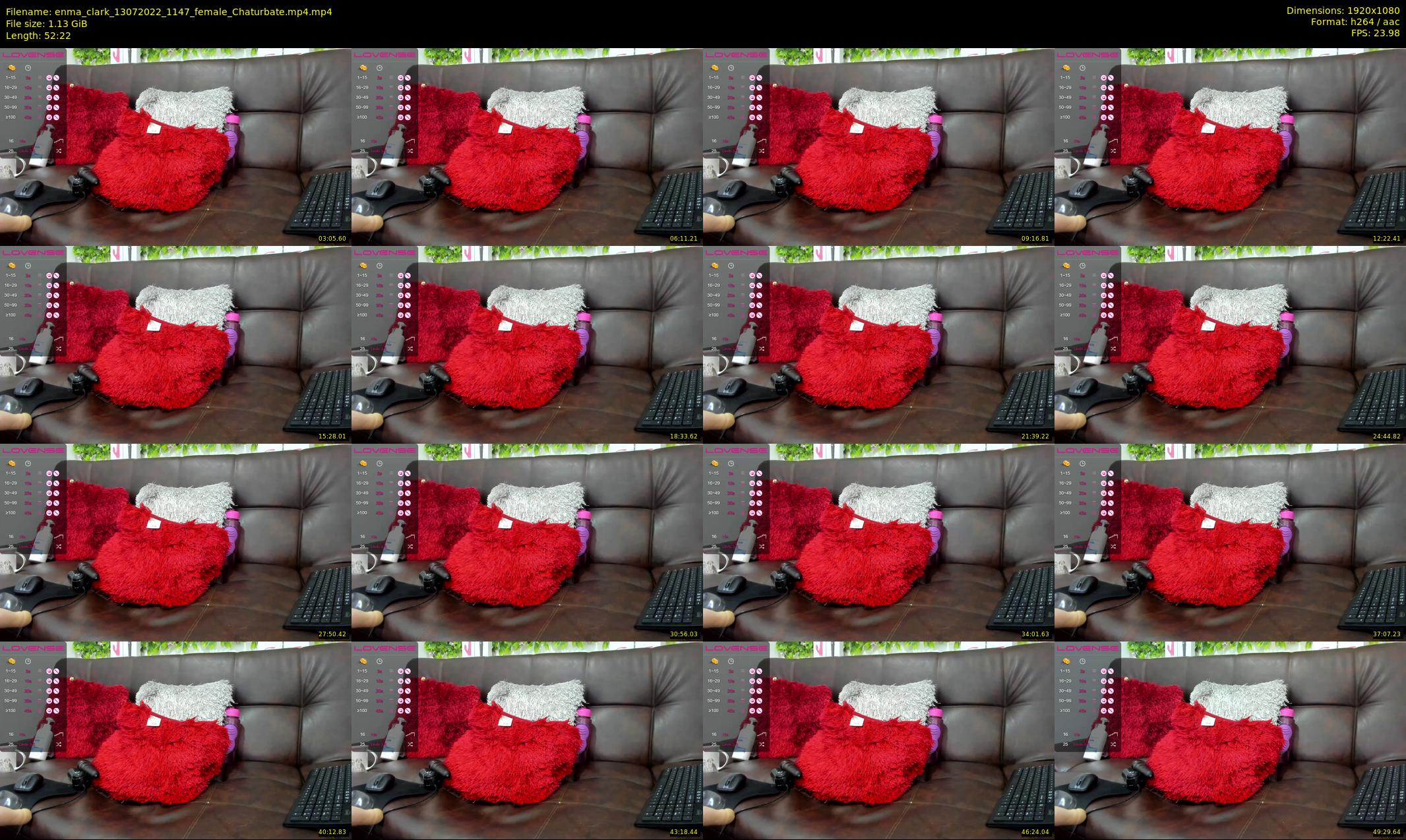 enma_clark — 53 minute Chaturbate female cam show recording, 1080p, Jul 13, 2022