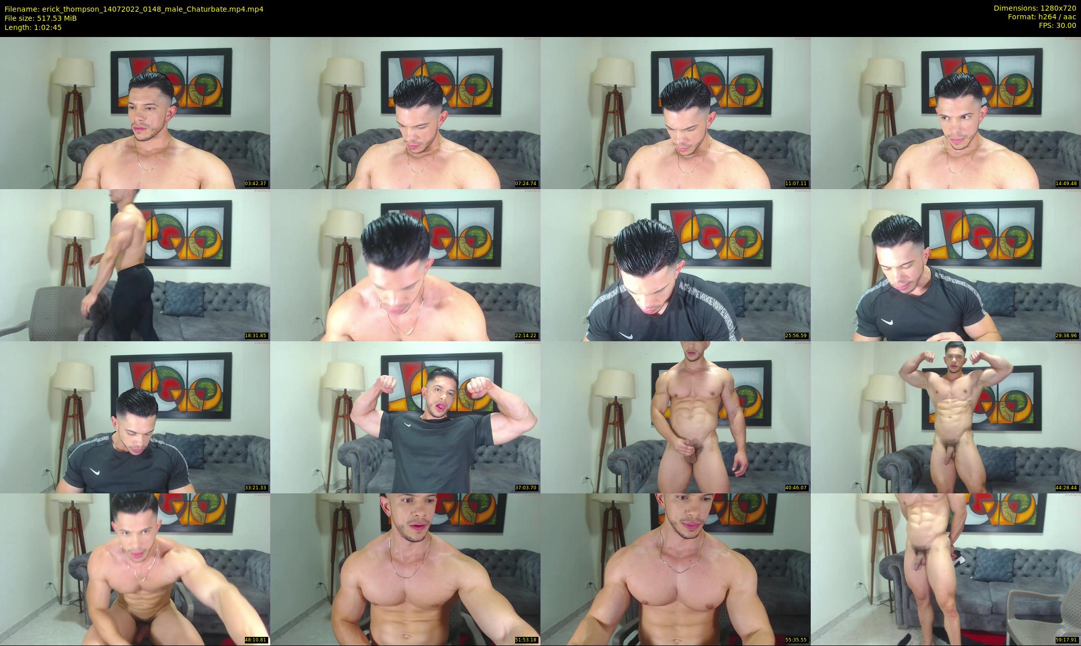erick_thompson — 63 minute Chaturbate male cam show recording, 720p, Jul 14, 2022