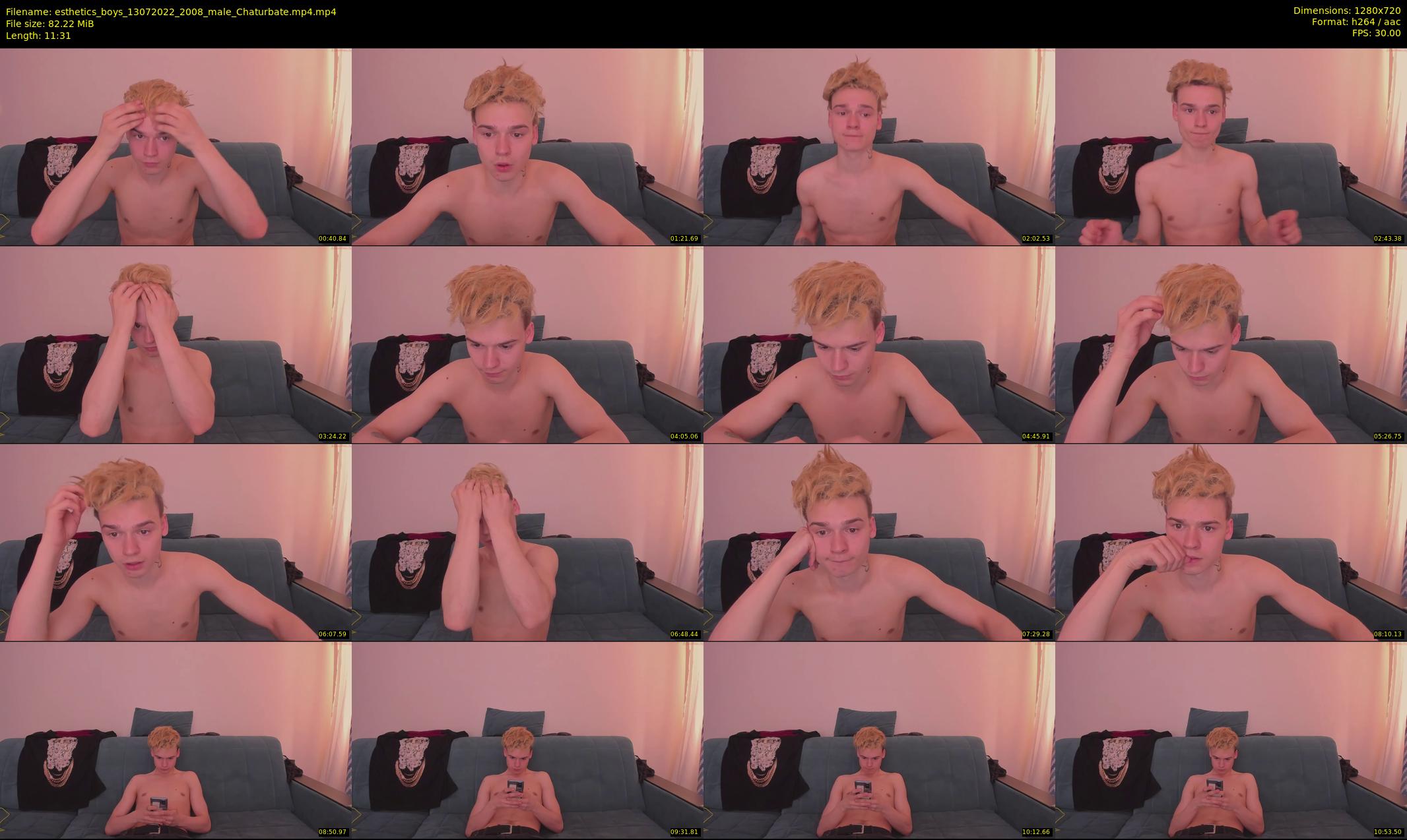 esthetics_boys — 12 minute Chaturbate male cam show recording, 720p, Jul 13, 2022