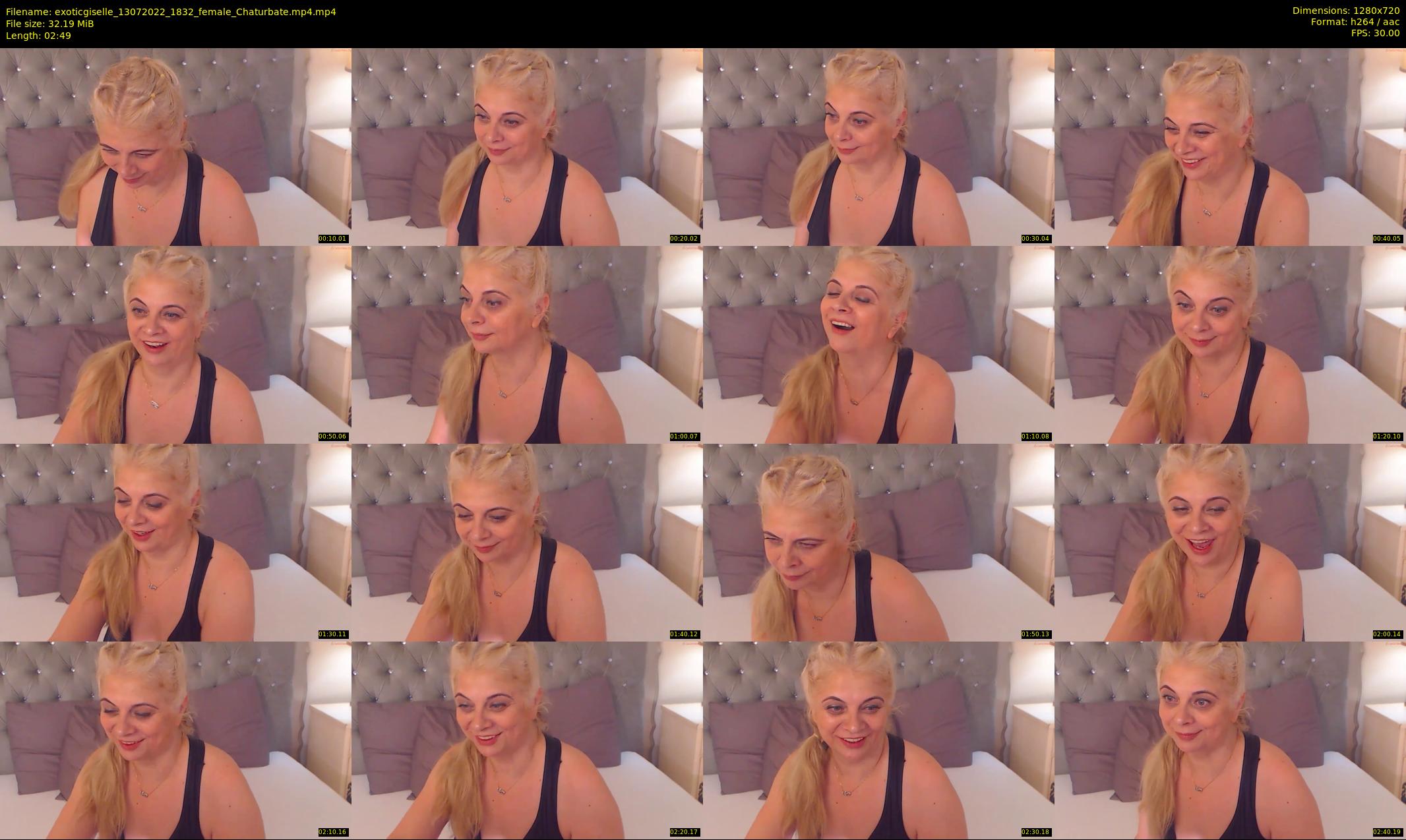 exoticgiselle — 3 minute Chaturbate female cam show recording, 720p, Jul 13, 2022