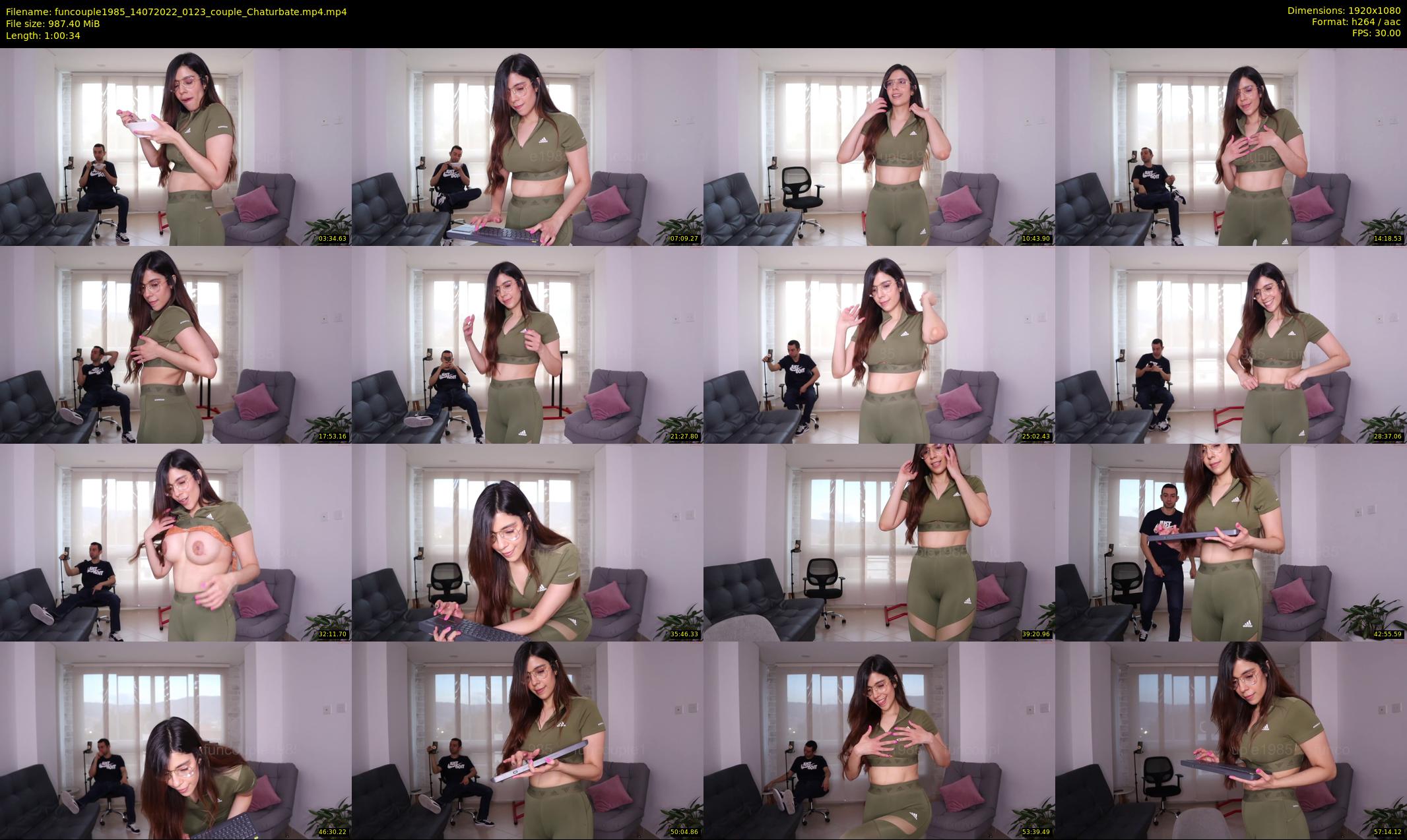 funcouple1985 — 61 minute Chaturbate couple cam show recording, 1080p, Jul 14, 2022