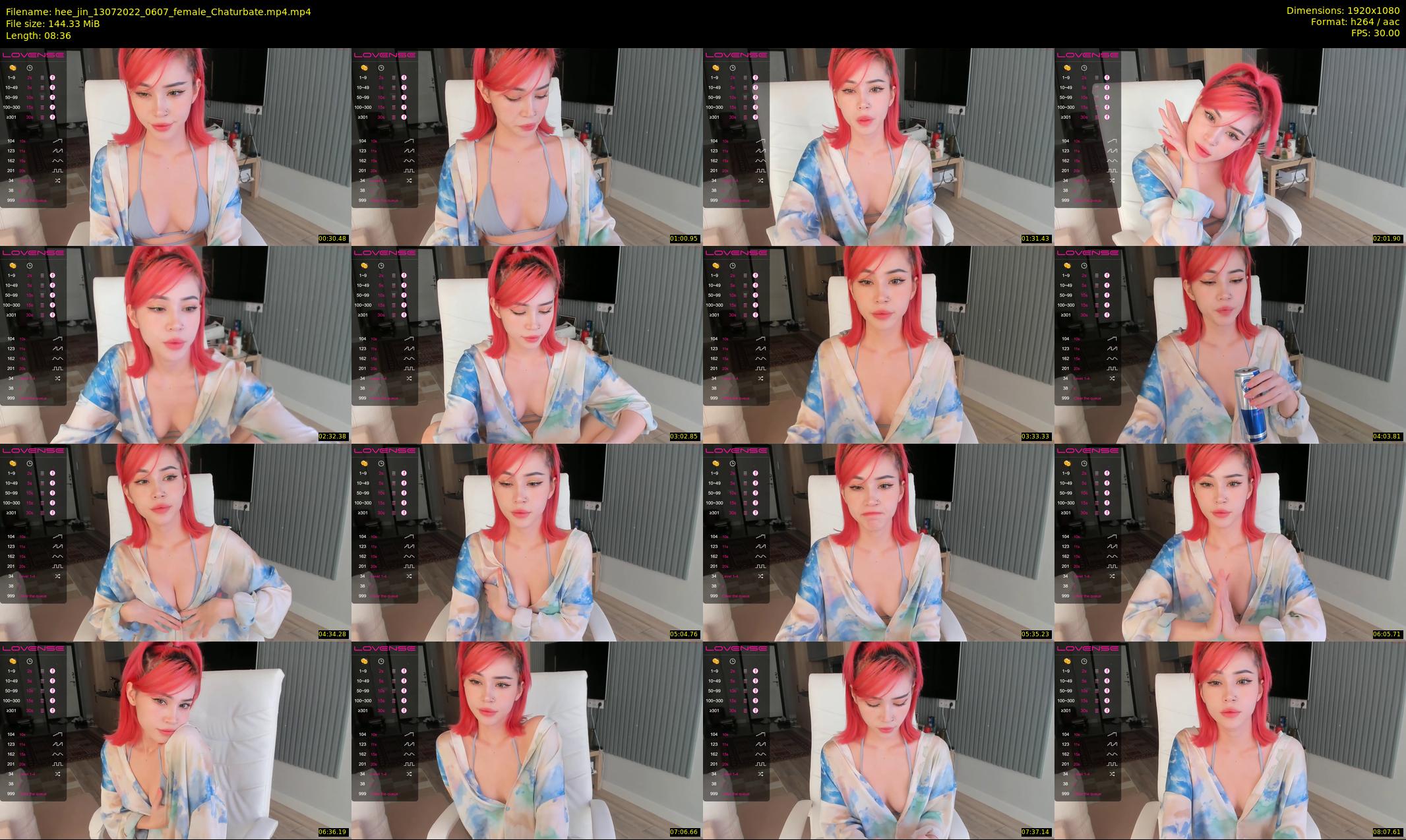 hee_jin — 9 minute Chaturbate female cam show recording, 1080p, Jul 13, 2022