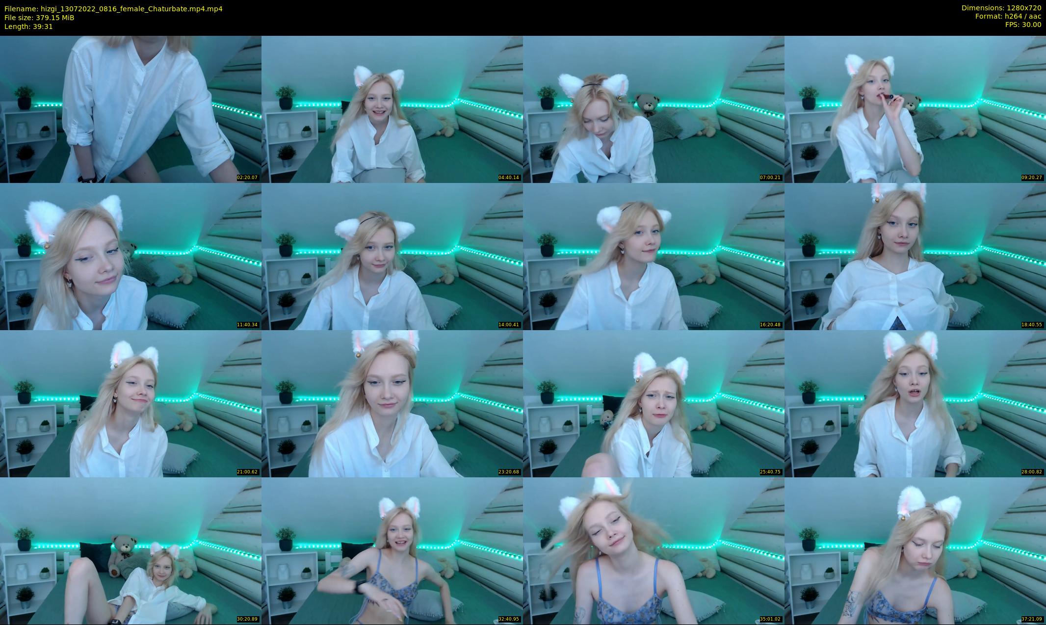 hizgi — 40 minute Chaturbate couple cam show recording, 720p, Jul 13, 2022