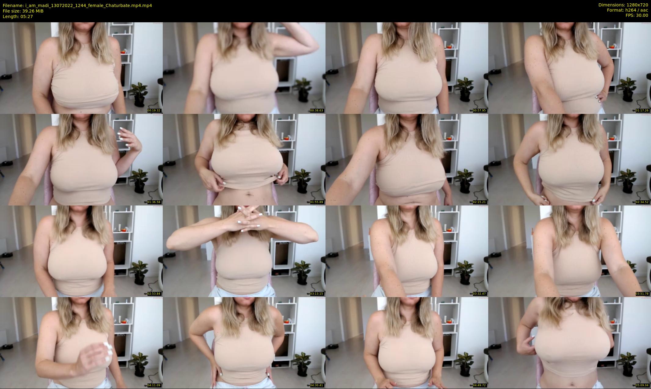 i_am_madi — 6 minute Chaturbate female cam show recording, 720p, Jul 13, 2022