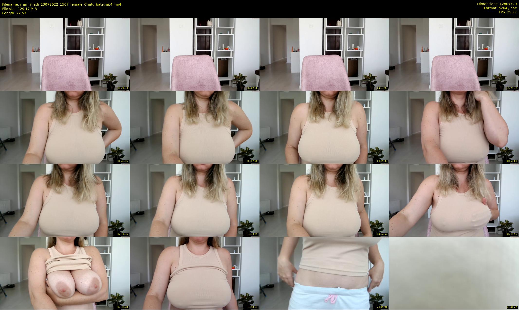 i_am_madi — 23 minute Chaturbate female cam show recording, 720p, Jul 13, 2022
