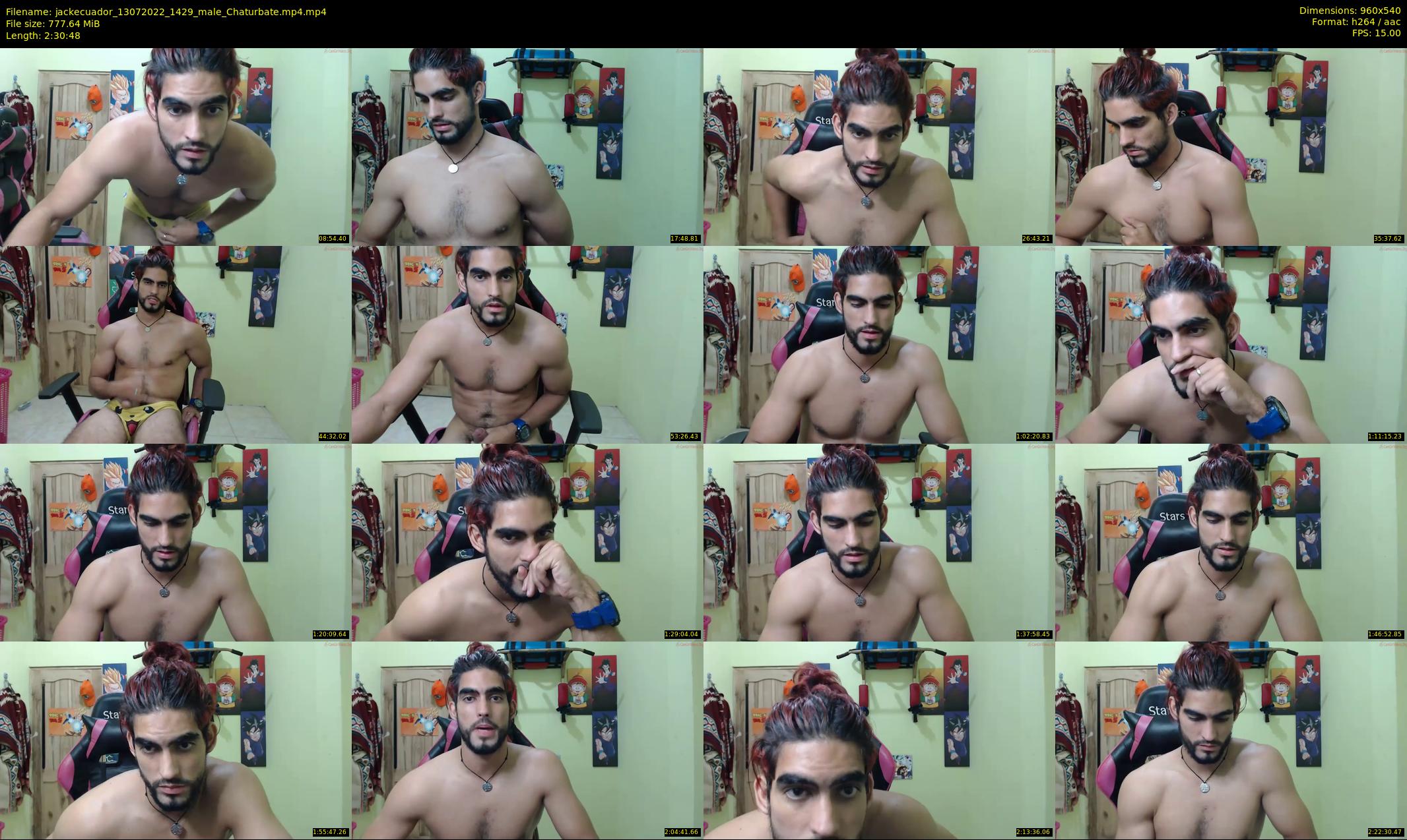 jackecuador — 151 minute Chaturbate male cam show recording, 480p, Jul 13, 2022