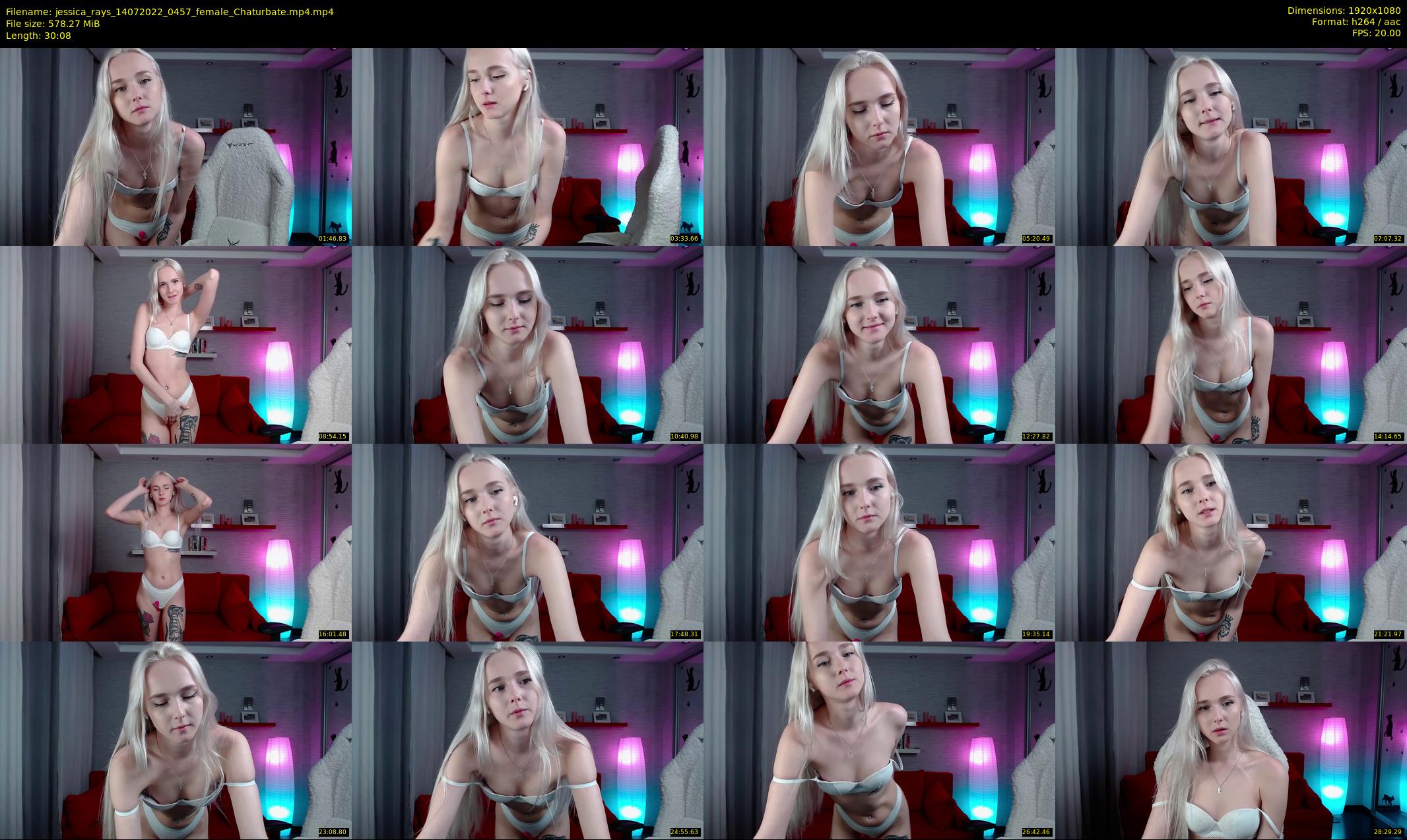 jessica_rays — 31 minute Chaturbate couple cam show recording, 1080p, Jul 14, 2022