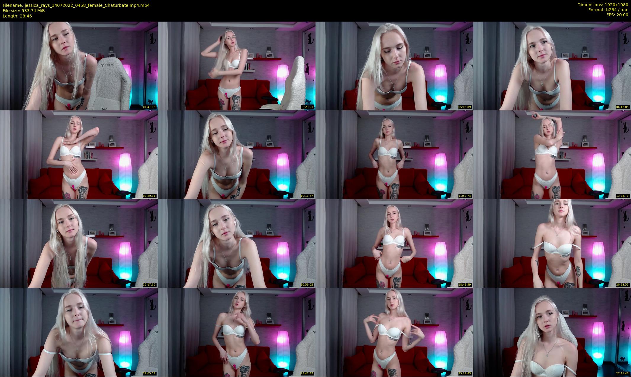 jessica_rays — 29 minute Chaturbate couple cam show recording, 1080p, Jul 14, 2022