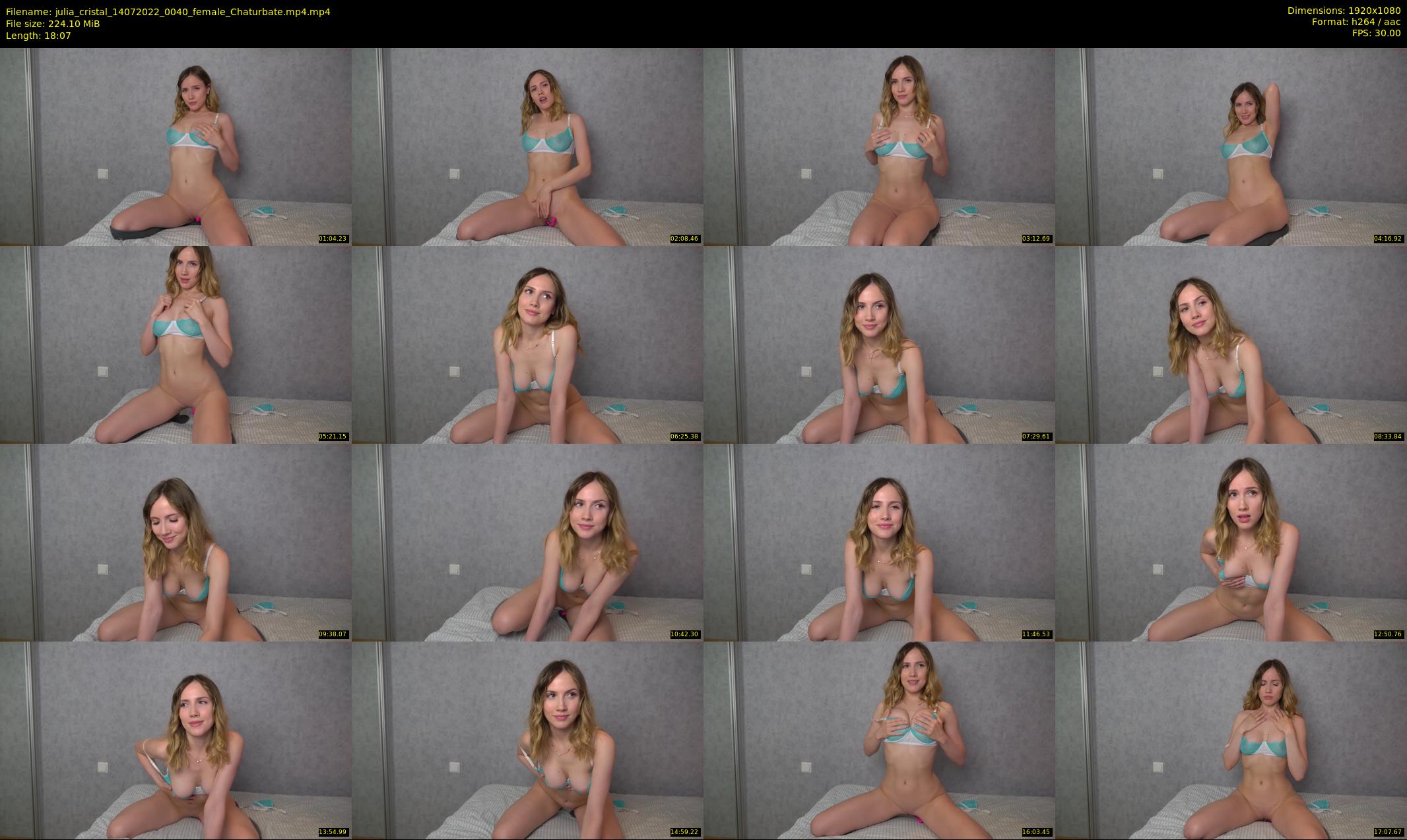 julia_cristal — 19 minute Chaturbate female cam show recording, 1080p, Jul 14, 2022