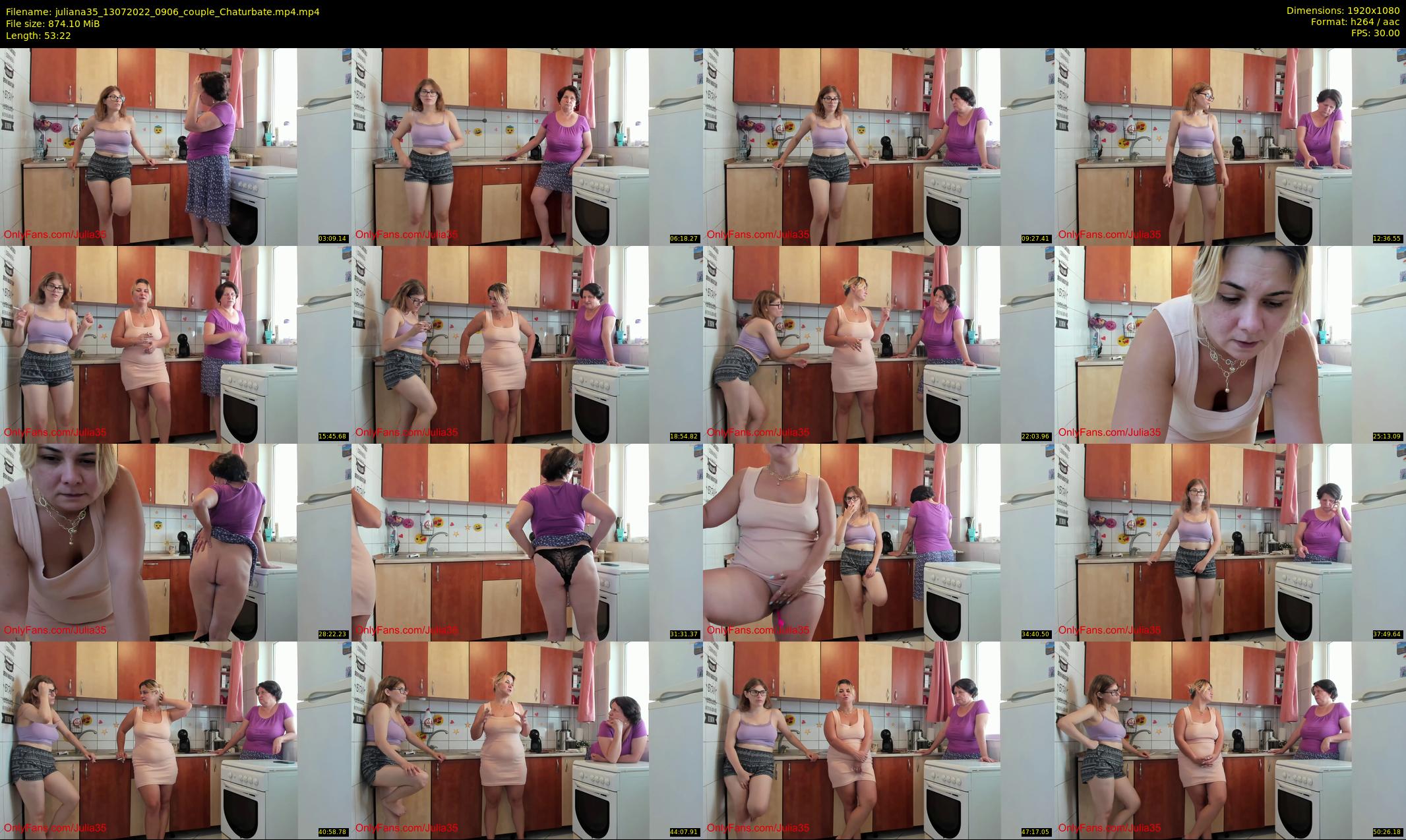 juliana35 — 54 minute Chaturbate couple cam show recording, 1080p, Jul 13, 2022