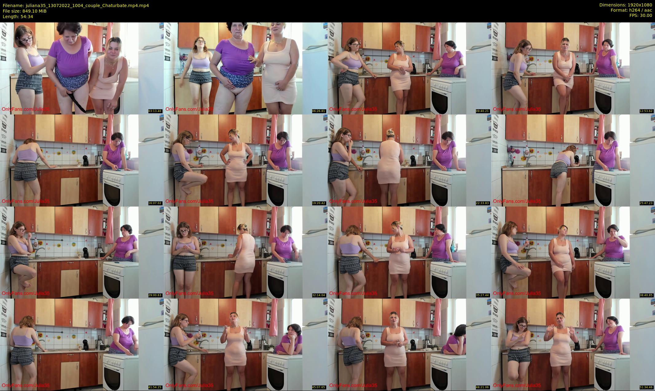juliana35 — 55 minute Chaturbate couple cam show recording, 1080p, Jul 13, 2022