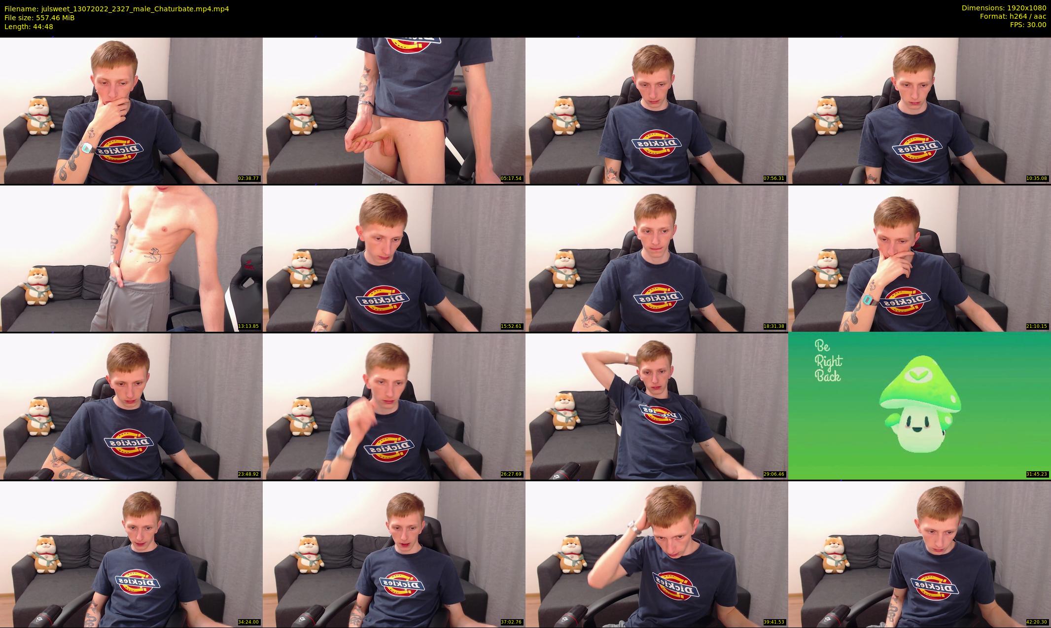 julsweet — 45 minute Chaturbate male cam show recording, 1080p, Jul 13, 2022