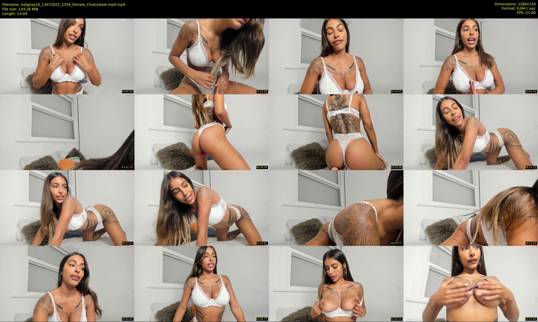 kaligray10 — 14 minute Chaturbate female cam show recording, 720p, Jul 13, 2022