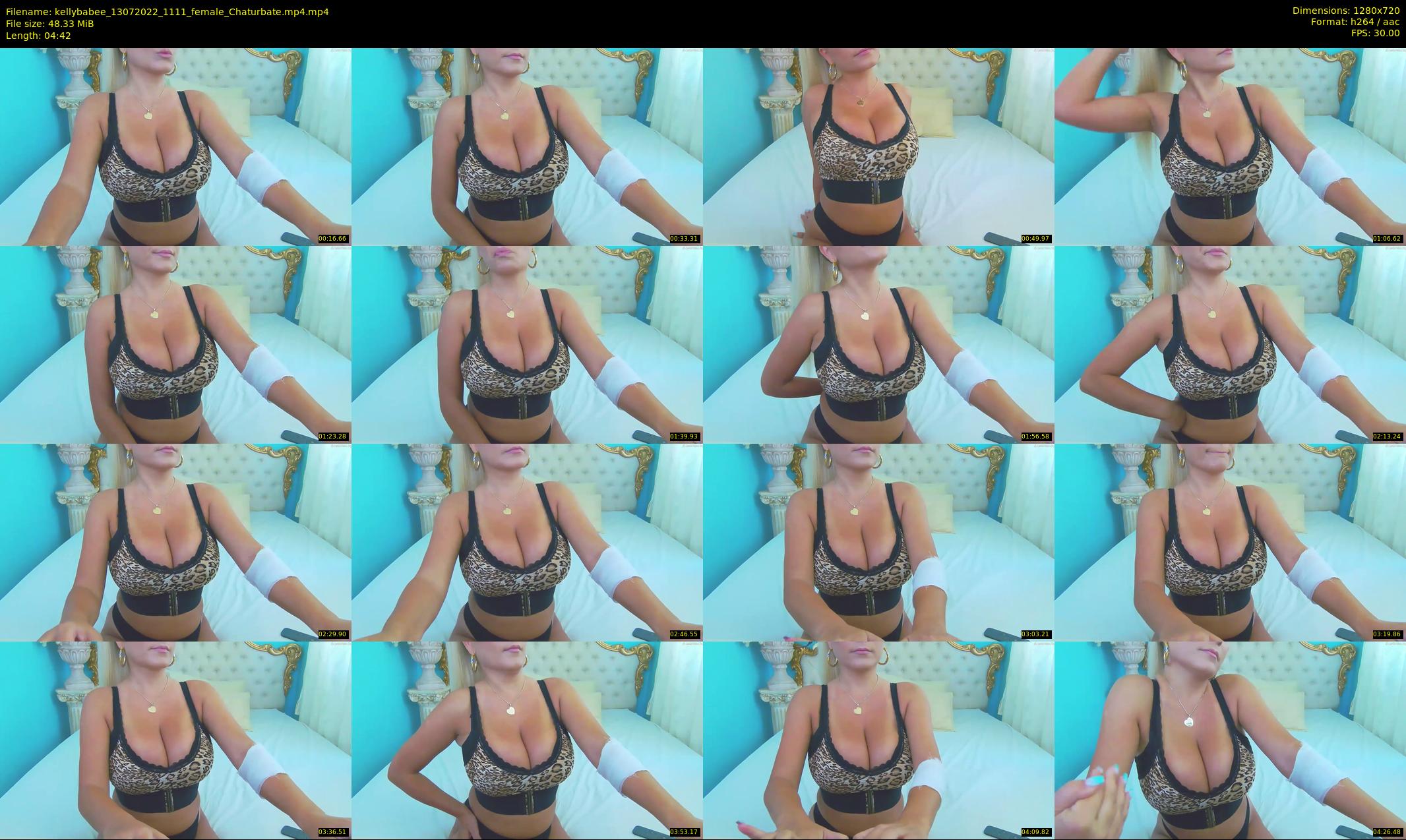kellybabee — 5 minute Chaturbate female cam show recording, 720p, Jul 13, 2022