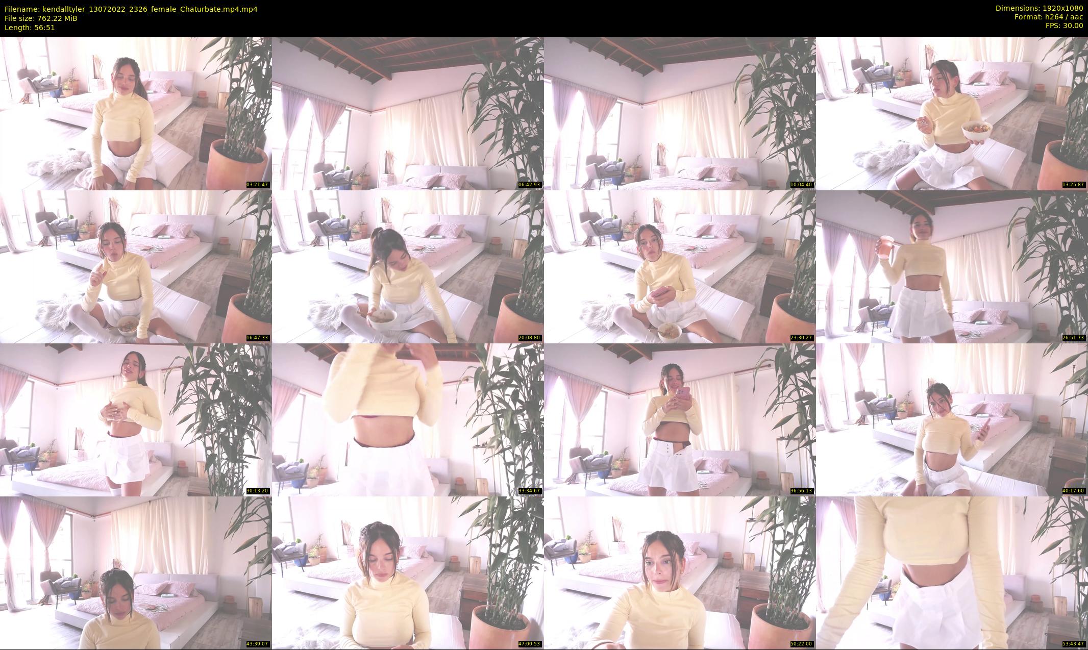 kendalltyler — 57 minute Chaturbate female cam show recording, 1080p, Jul 13, 2022