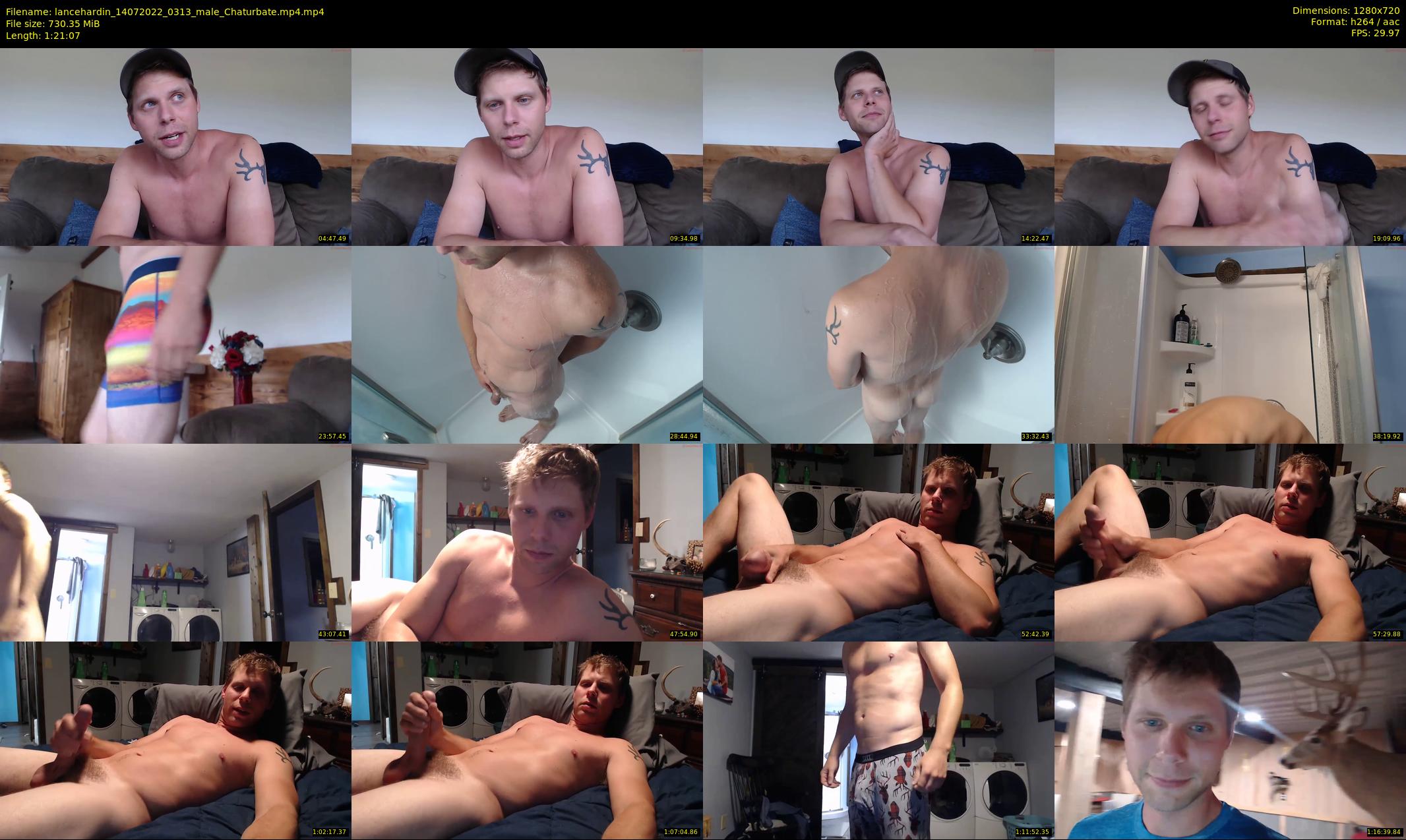lancehardin — 82 minute Chaturbate male cam show recording, 720p, Jul 14, 2022