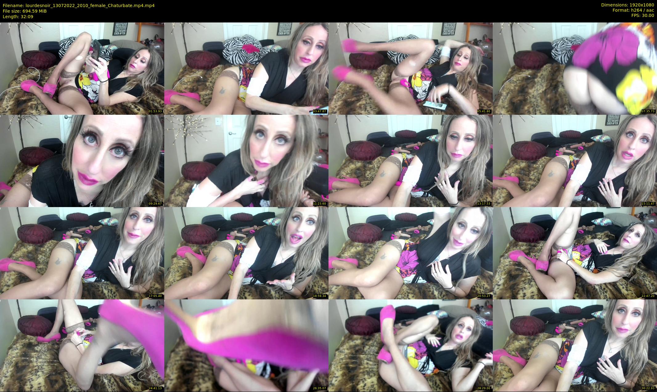 lourdesnoir — 33 minute Chaturbate female cam show recording, 1080p, Jul 13, 2022