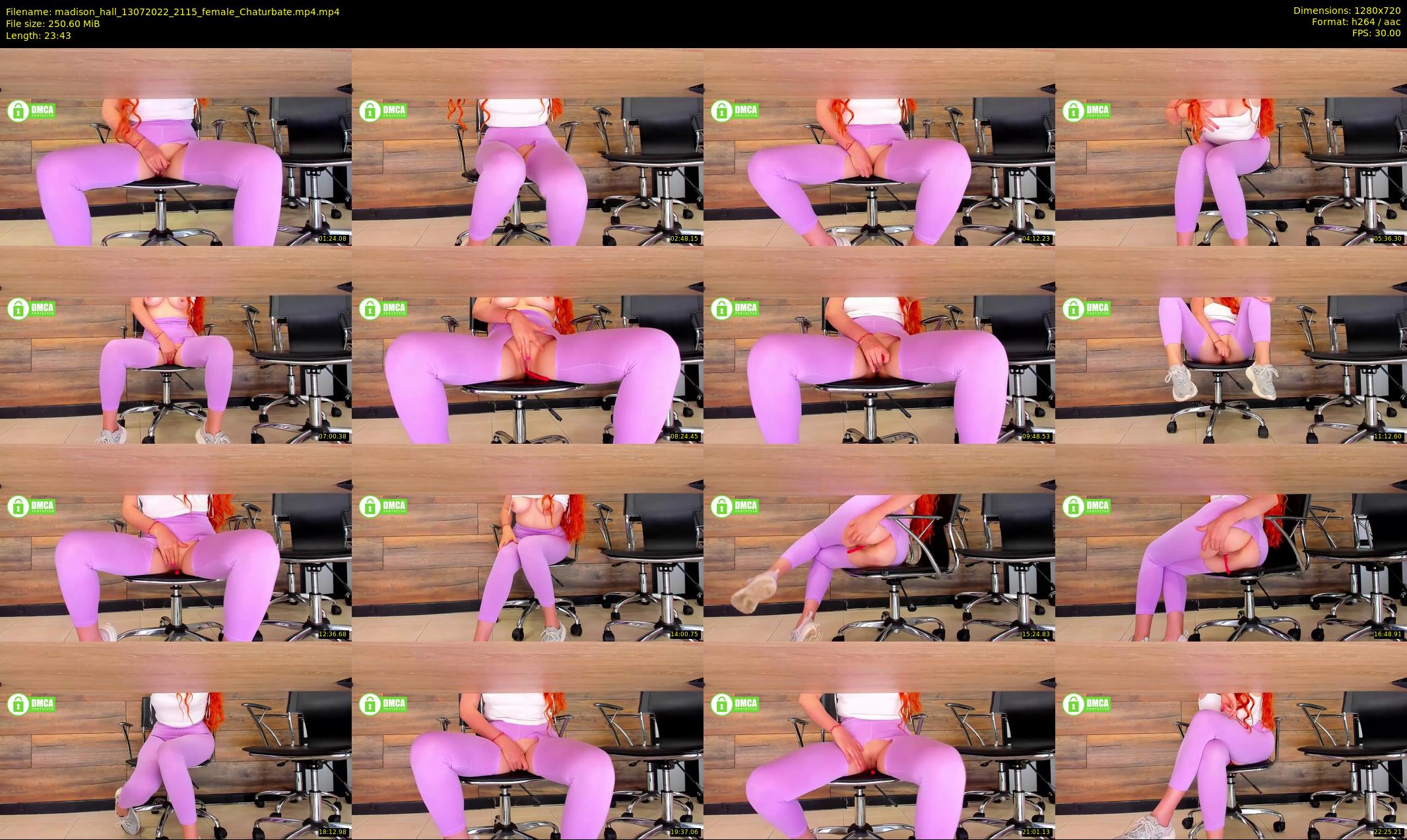 madison_hall — 24 minute Chaturbate female cam show recording, 720p, Jul 13, 2022