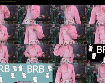 mana_rose — 55 minute Chaturbate female cam show recording, 1080p, Jul 13, 2022
