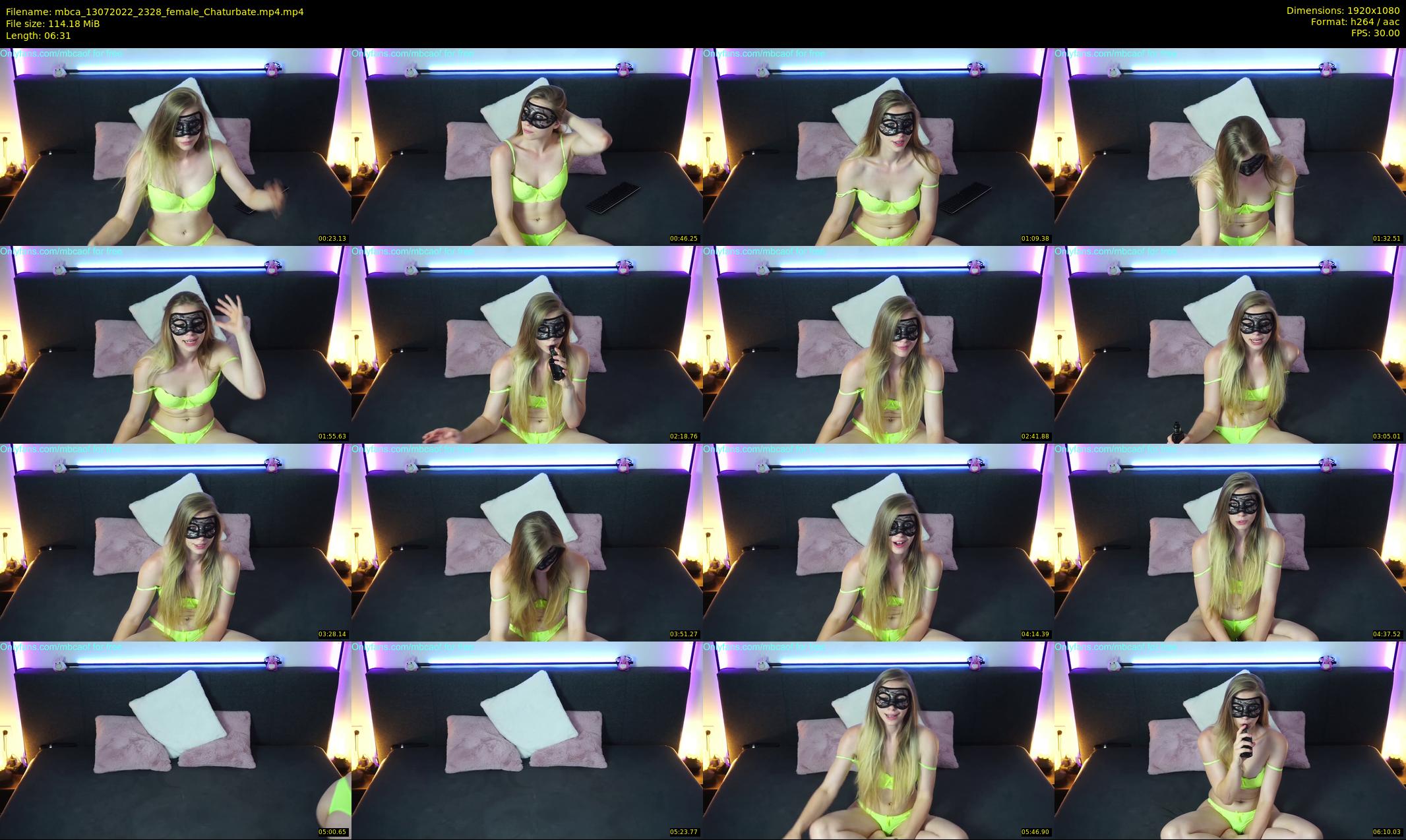 mbca — 7 minute Chaturbate couple cam show recording, 1080p, Jul 13, 2022