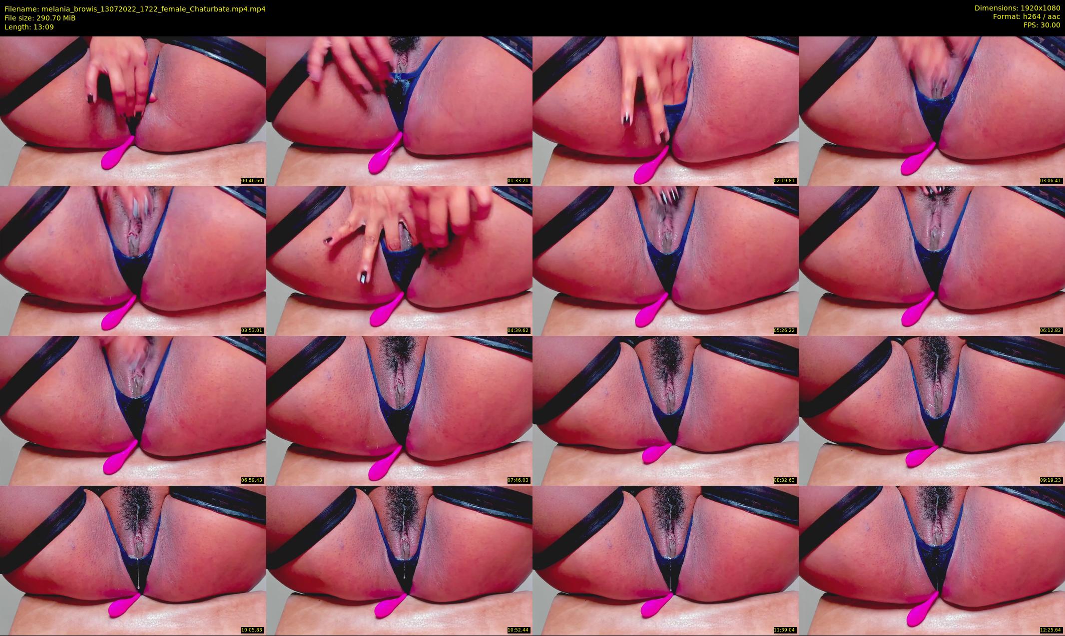 melania_browis — 14 minute Chaturbate female cam show recording, 1080p, Jul 13, 2022