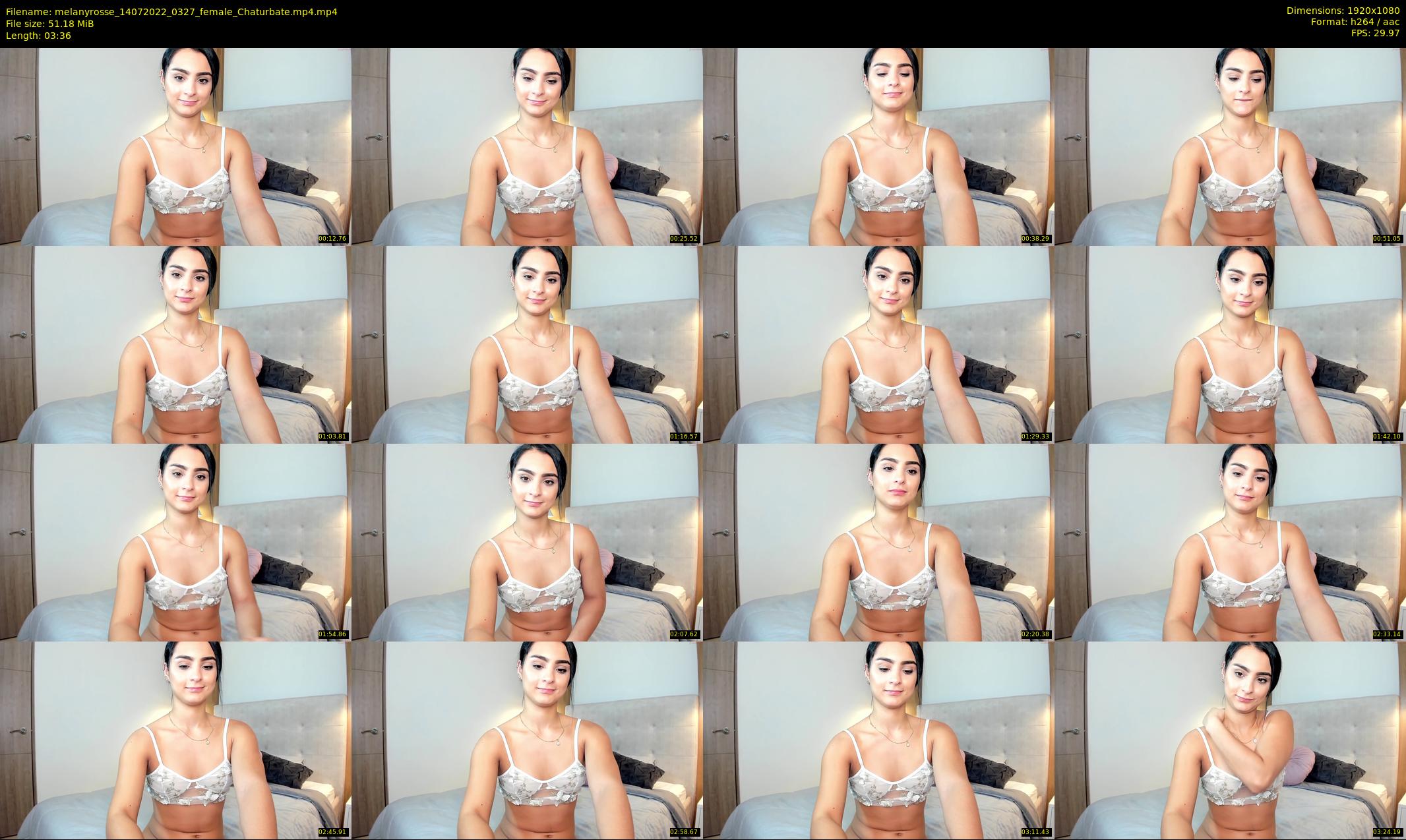 melanyrosse — 4 minute Chaturbate female cam show recording, 1080p, Jul 14, 2022
