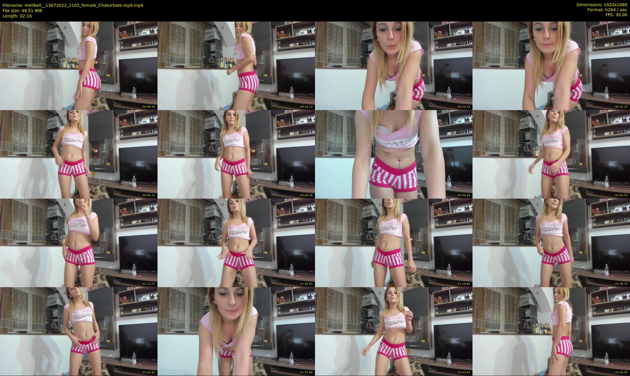 mellbell_ — 3 minute Chaturbate female cam show recording, 1080p, Jul 13, 2022
