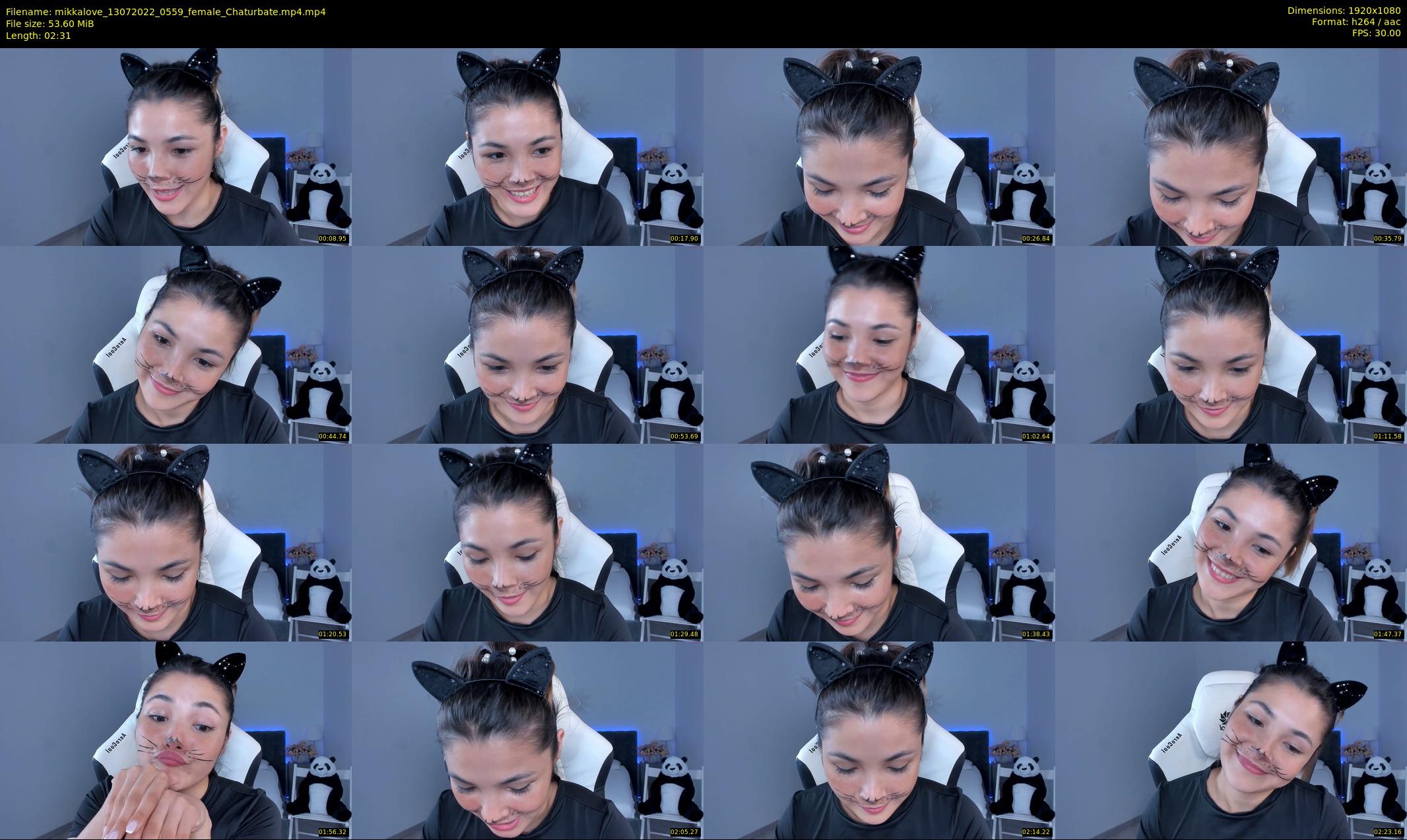 mikkalove — 3 minute Chaturbate female cam show recording, 1080p, Jul 13, 2022