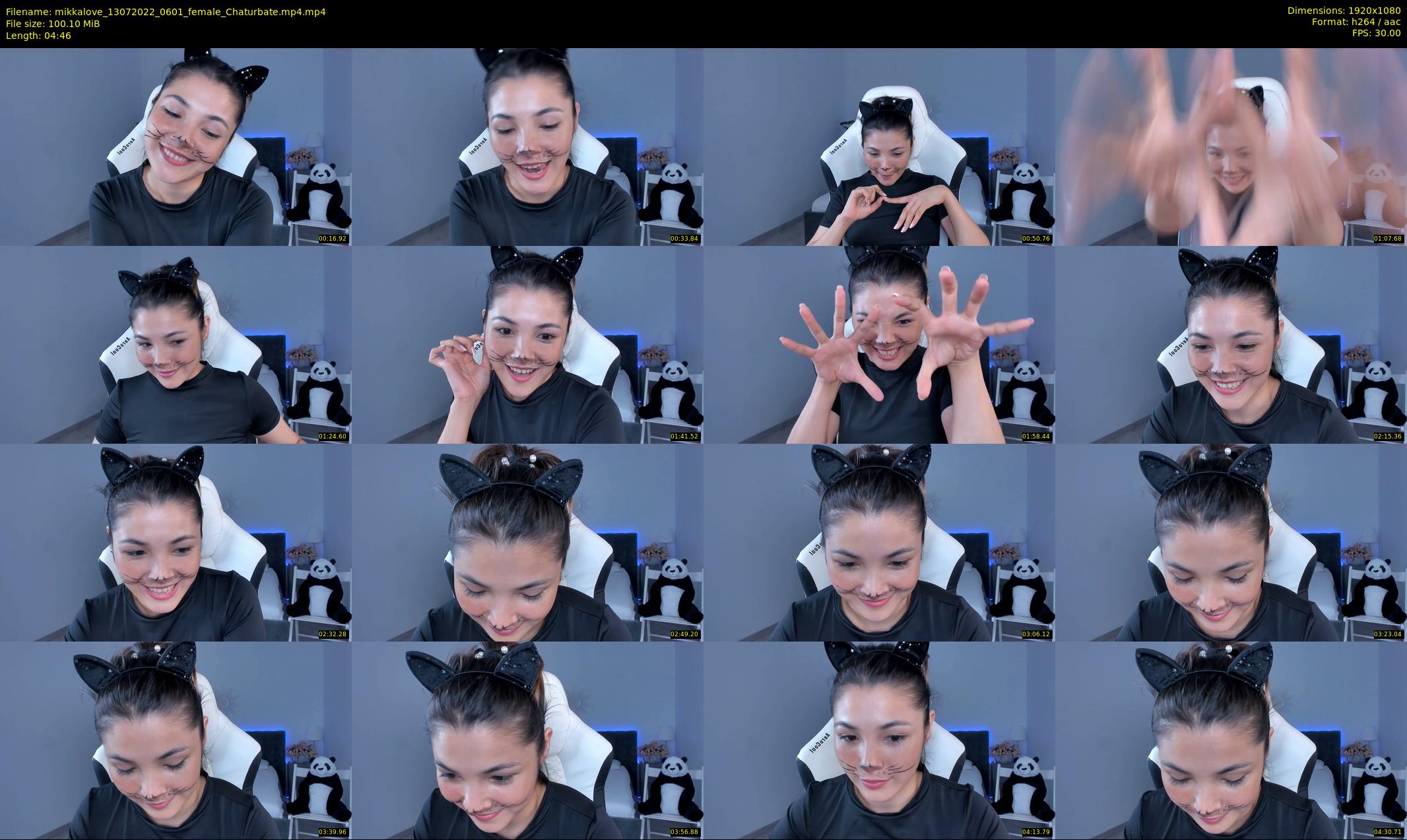 mikkalove — 5 minute Chaturbate female cam show recording, 1080p, Jul 13, 2022