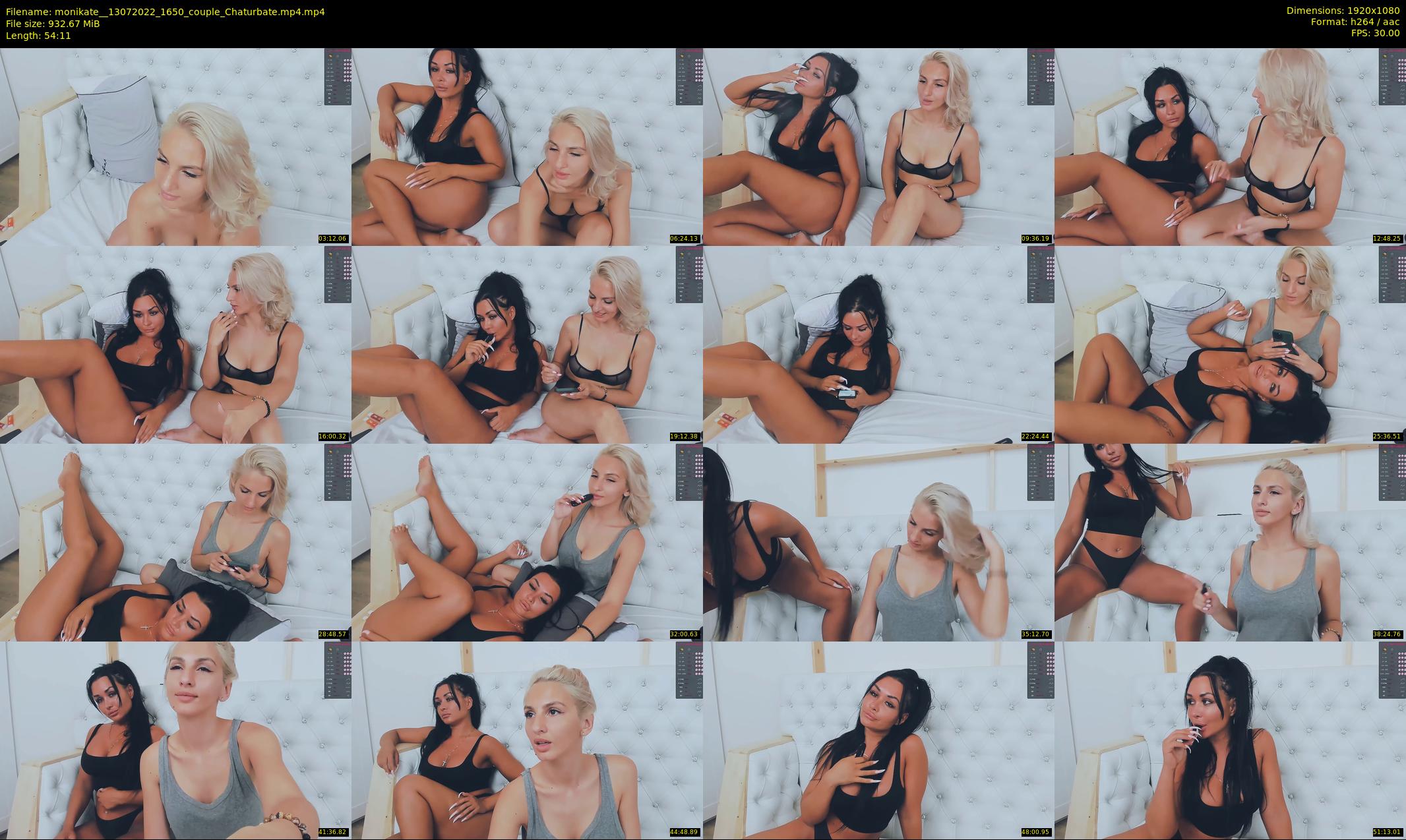 monikate_ — 55 minute Chaturbate couple cam show recording, 1080p, Jul 13, 2022