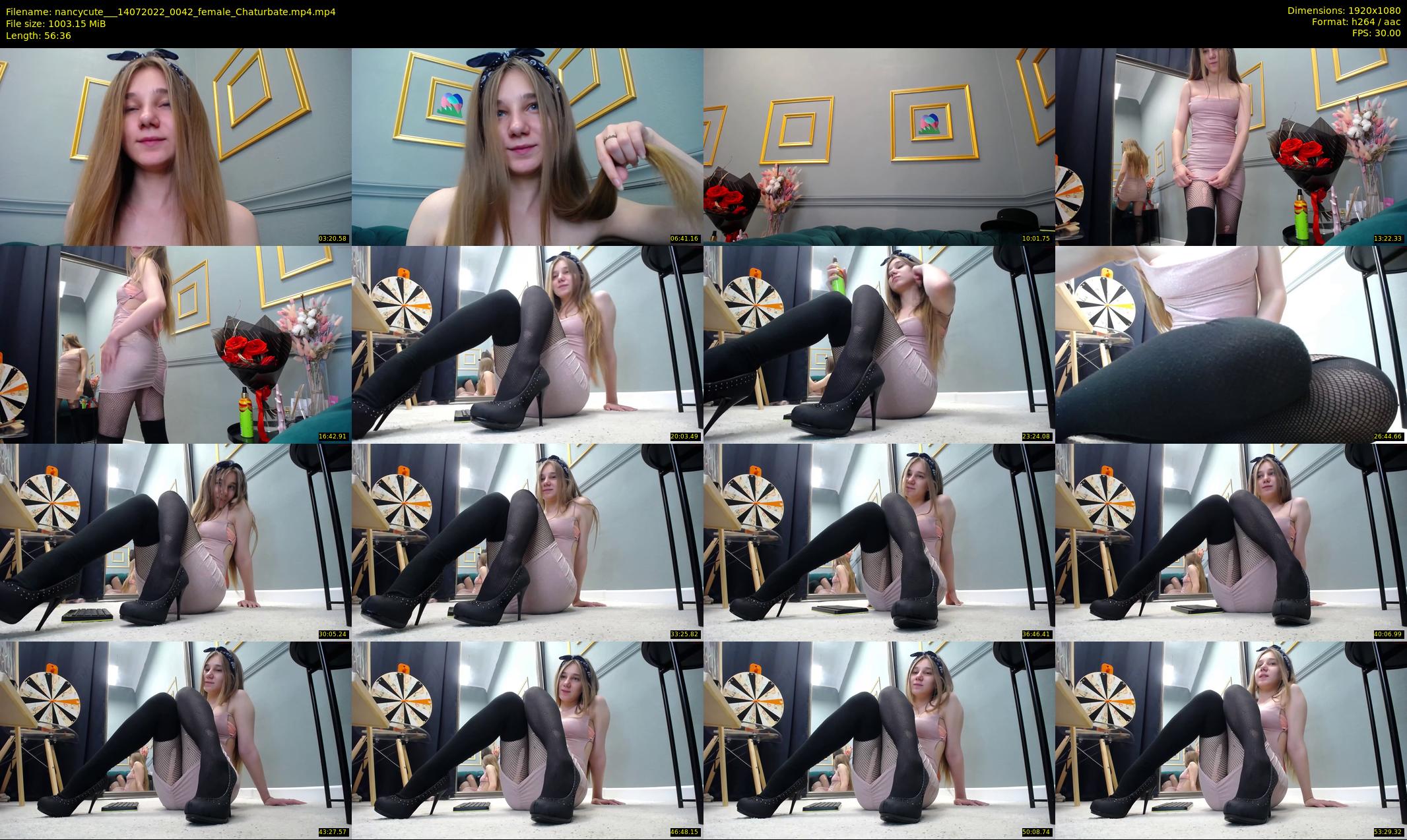 nancycute__ — 57 minute Chaturbate female cam show recording, 1080p, Jul 14, 2022