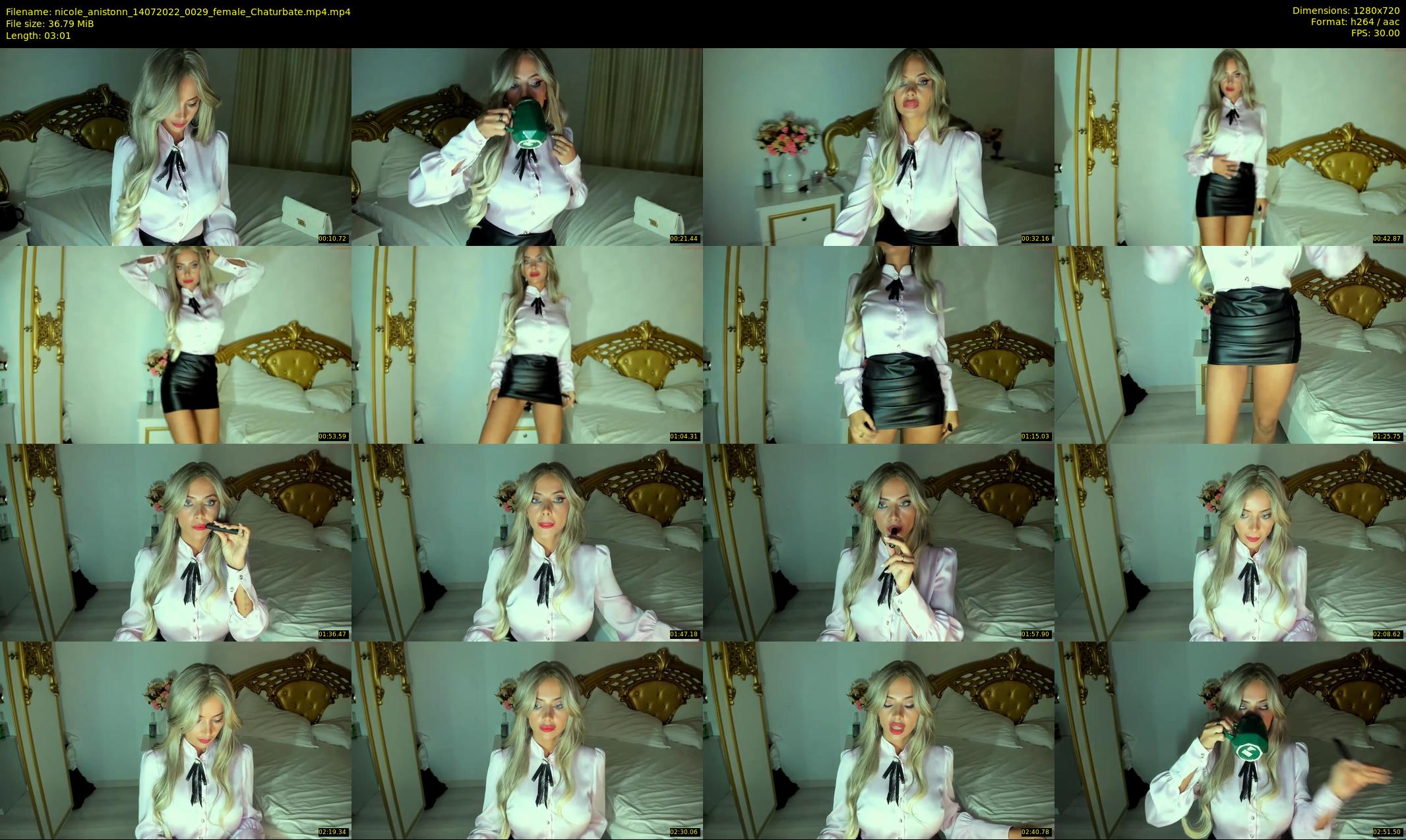 nicole_anistonn — 4 minute Chaturbate female cam show recording, 720p, Jul 14, 2022