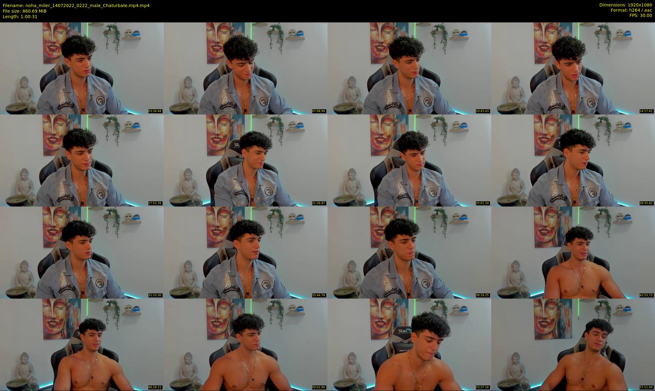noha_miler — 61 minute Chaturbate male cam show recording, 1080p, Jul 14, 2022