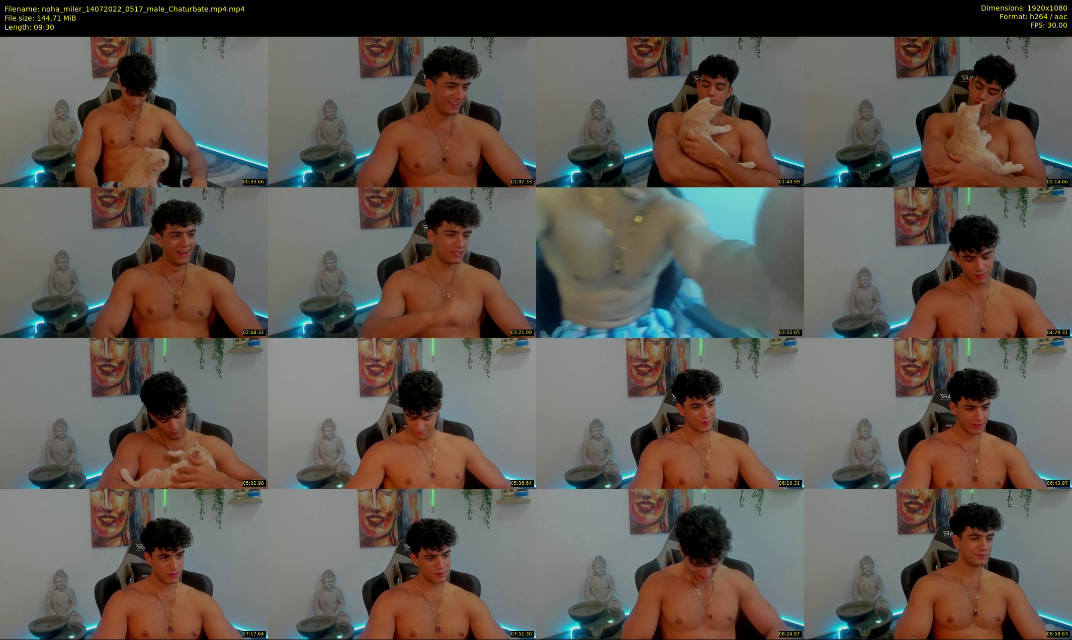 noha_miler — 10 minute Chaturbate male cam show recording, 1080p, Jul 14, 2022