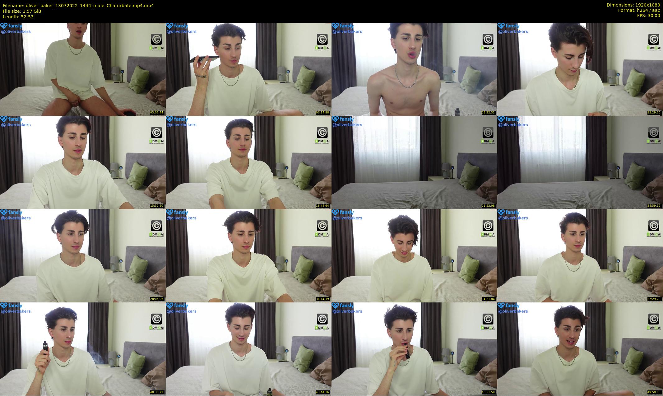 oliver_baker — 53 minute Chaturbate male cam show recording, 1080p, Jul 13, 2022