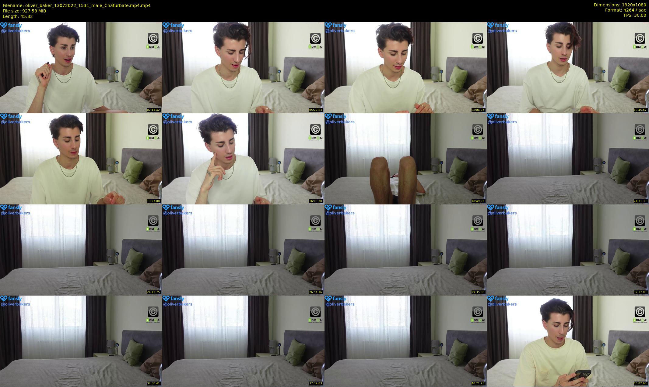 oliver_baker — 46 minute Chaturbate male cam show recording, 1080p, Jul 13, 2022