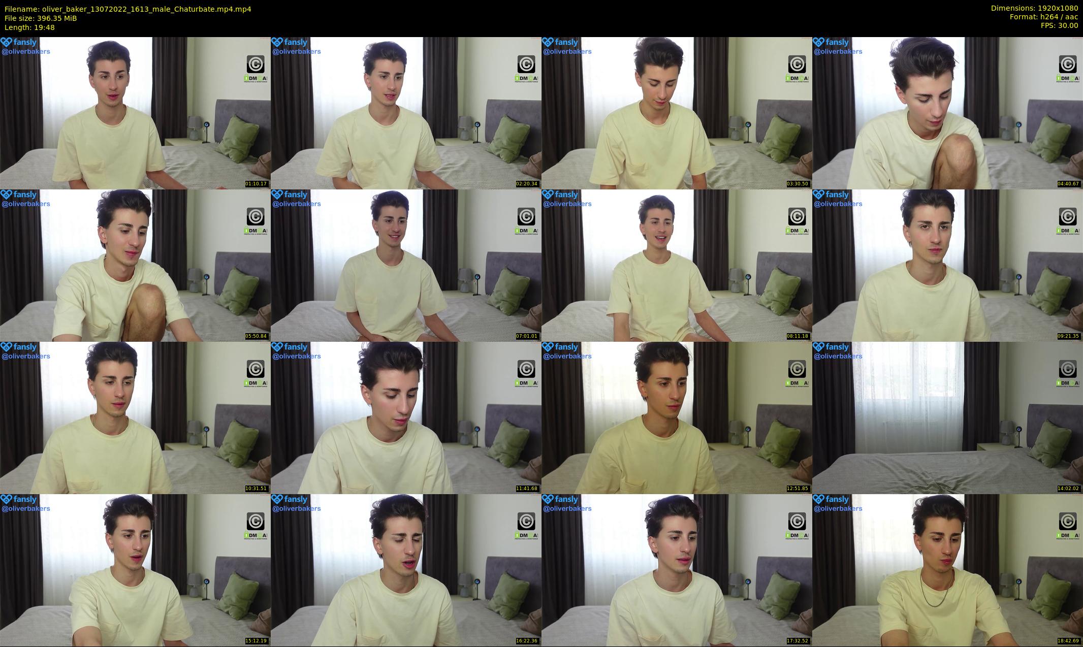 oliver_baker — 20 minute Chaturbate male cam show recording, 1080p, Jul 13, 2022