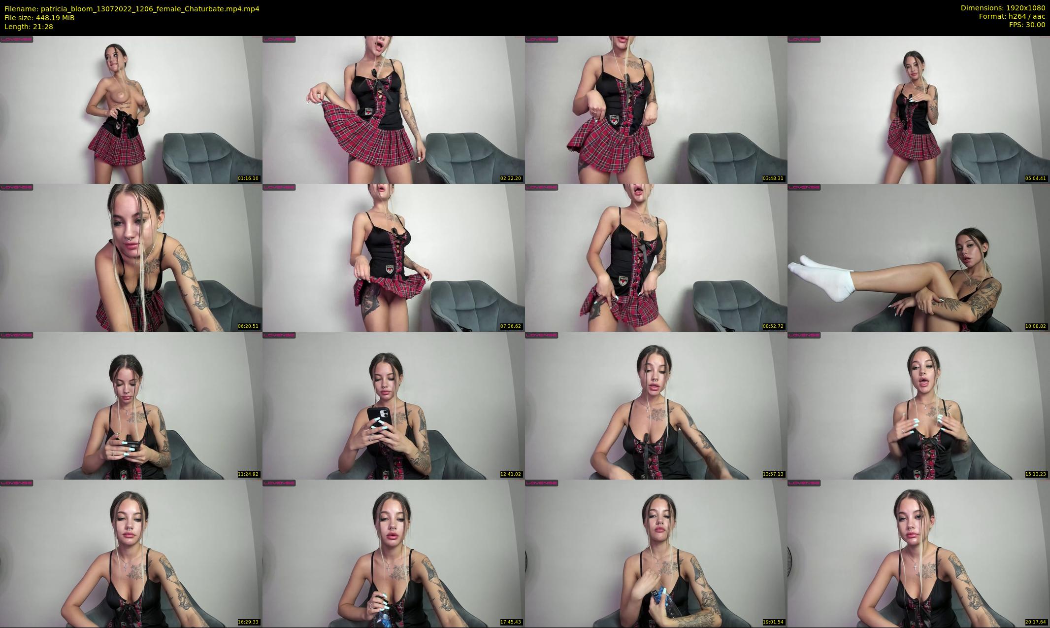 patricia_bloom — 22 minute Chaturbate female cam show recording, 1080p, Jul 13, 2022