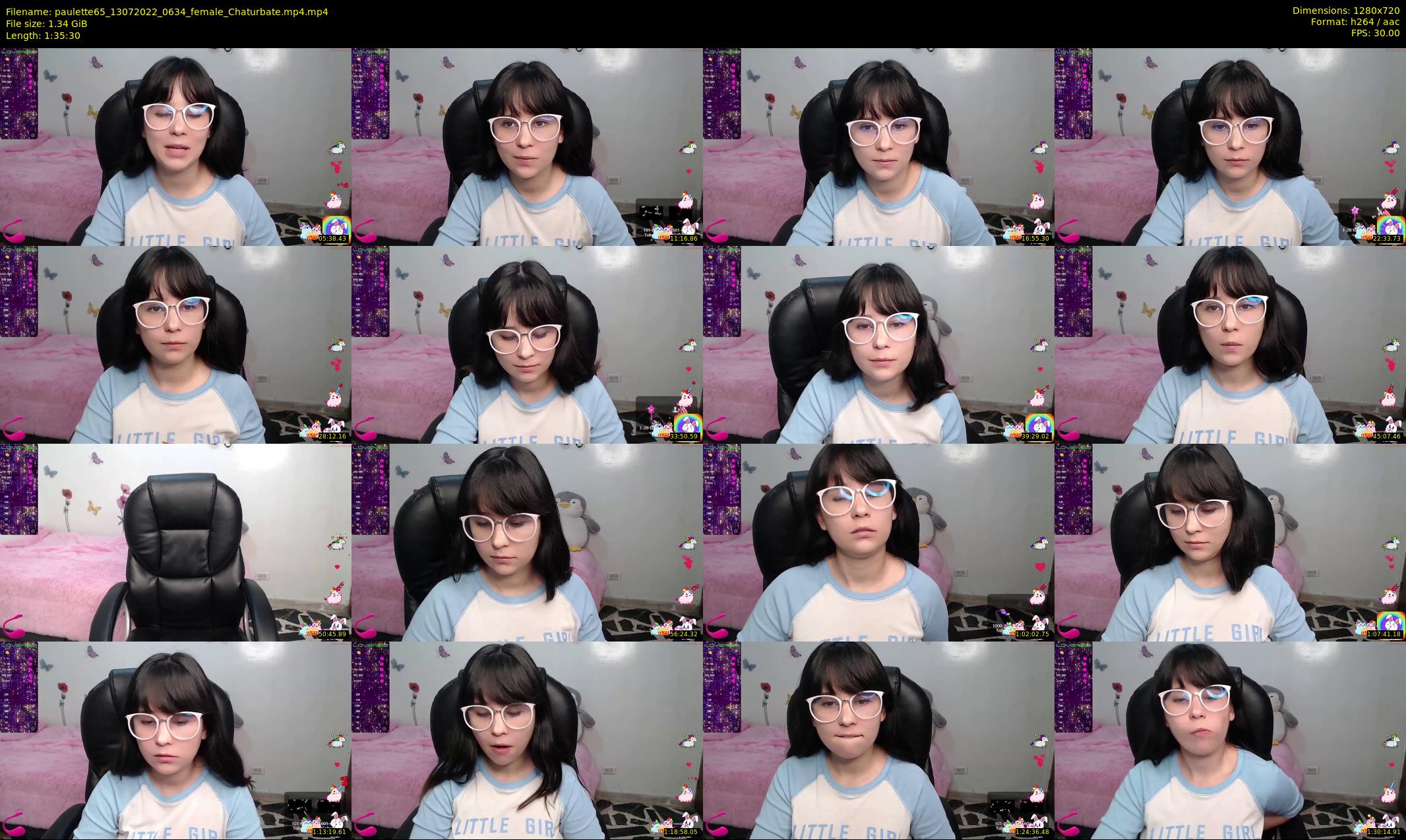 paulette65 — 96 minute Chaturbate female cam show recording, 720p, Jul 13, 2022