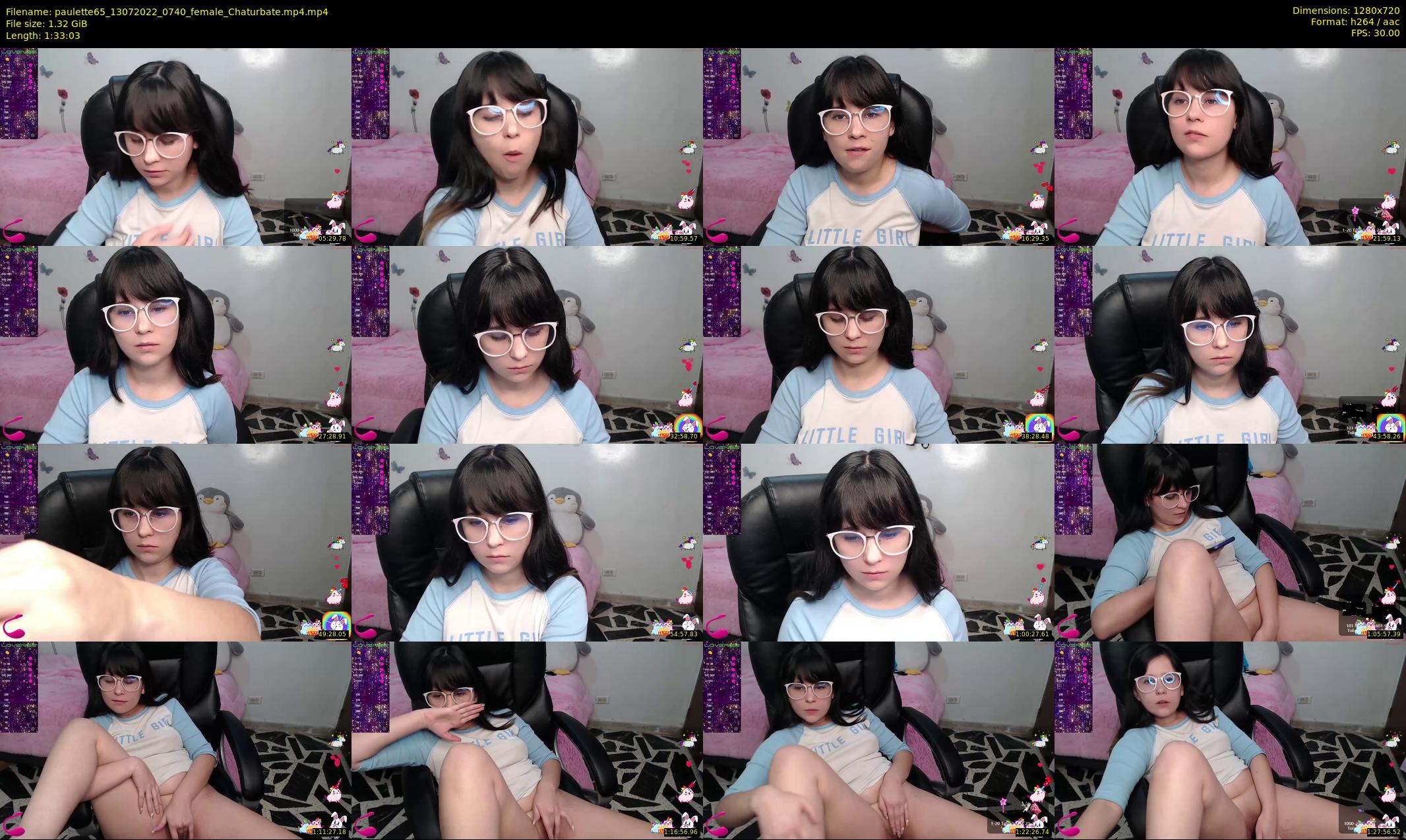 paulette65 — 94 minute Chaturbate female cam show recording, 720p, Jul 13, 2022