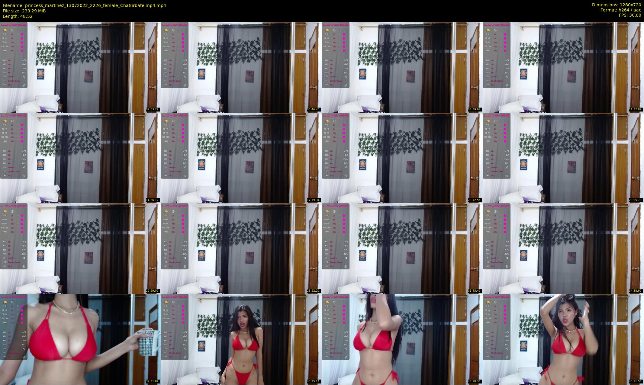 princess_martinez — 49 minute Chaturbate female cam show recording, 720p, Jul 13, 2022