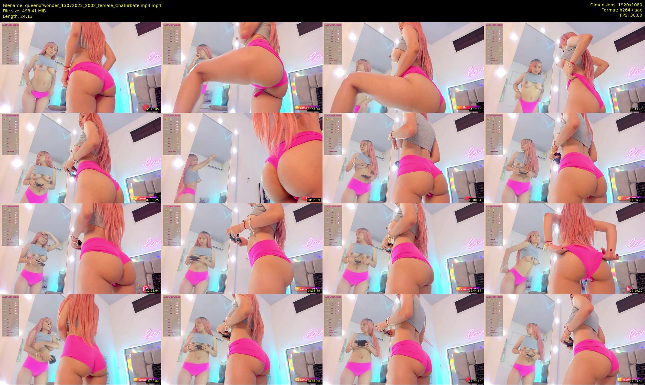 queenofwonder — 25 minute Chaturbate female cam show recording, 1080p, Jul 13, 2022
