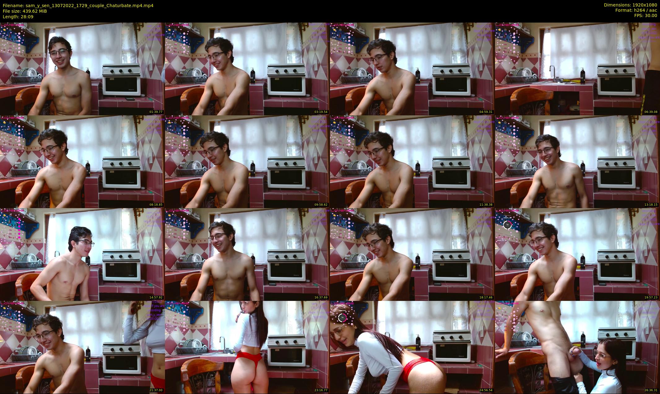 sam_y_sen — 29 minute Chaturbate couple cam show recording, 1080p, Jul 13, 2022