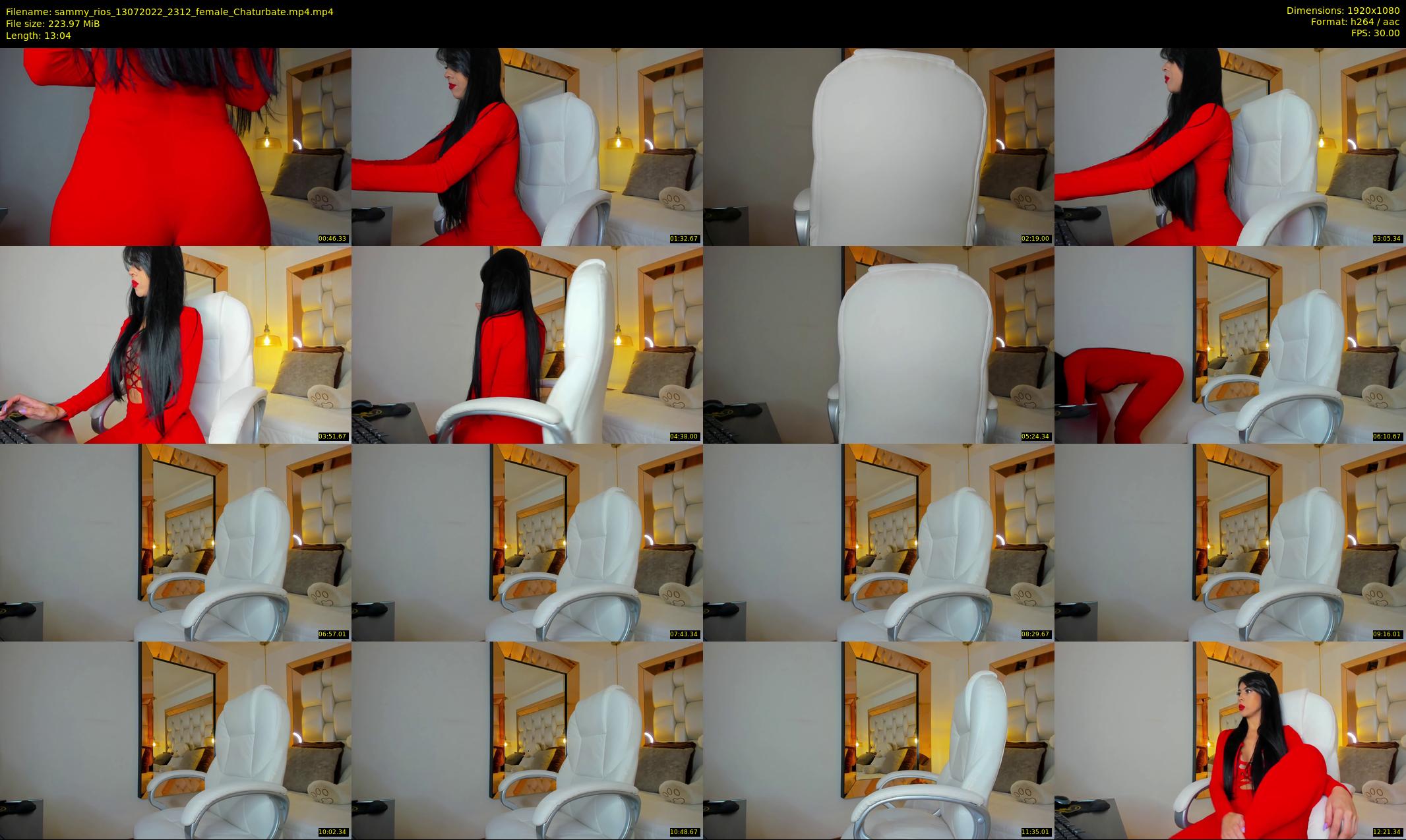 sammy_rios — 14 minute Chaturbate female cam show recording, 1080p, Jul 13, 2022